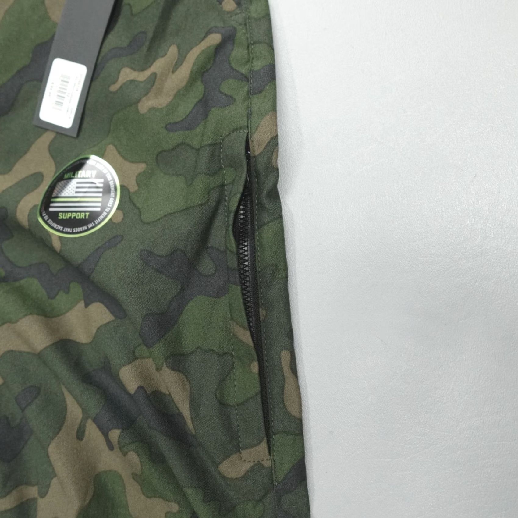 Vintage Howitzer Patriot Green Camo Tactical Pants Men's Size 32x34 Stretch Loose Waist Jeans Regular Inseam 34 Pockets Logo Military Boys Mens Women? Size US 32 / EU 48 - 6 Thumbnail