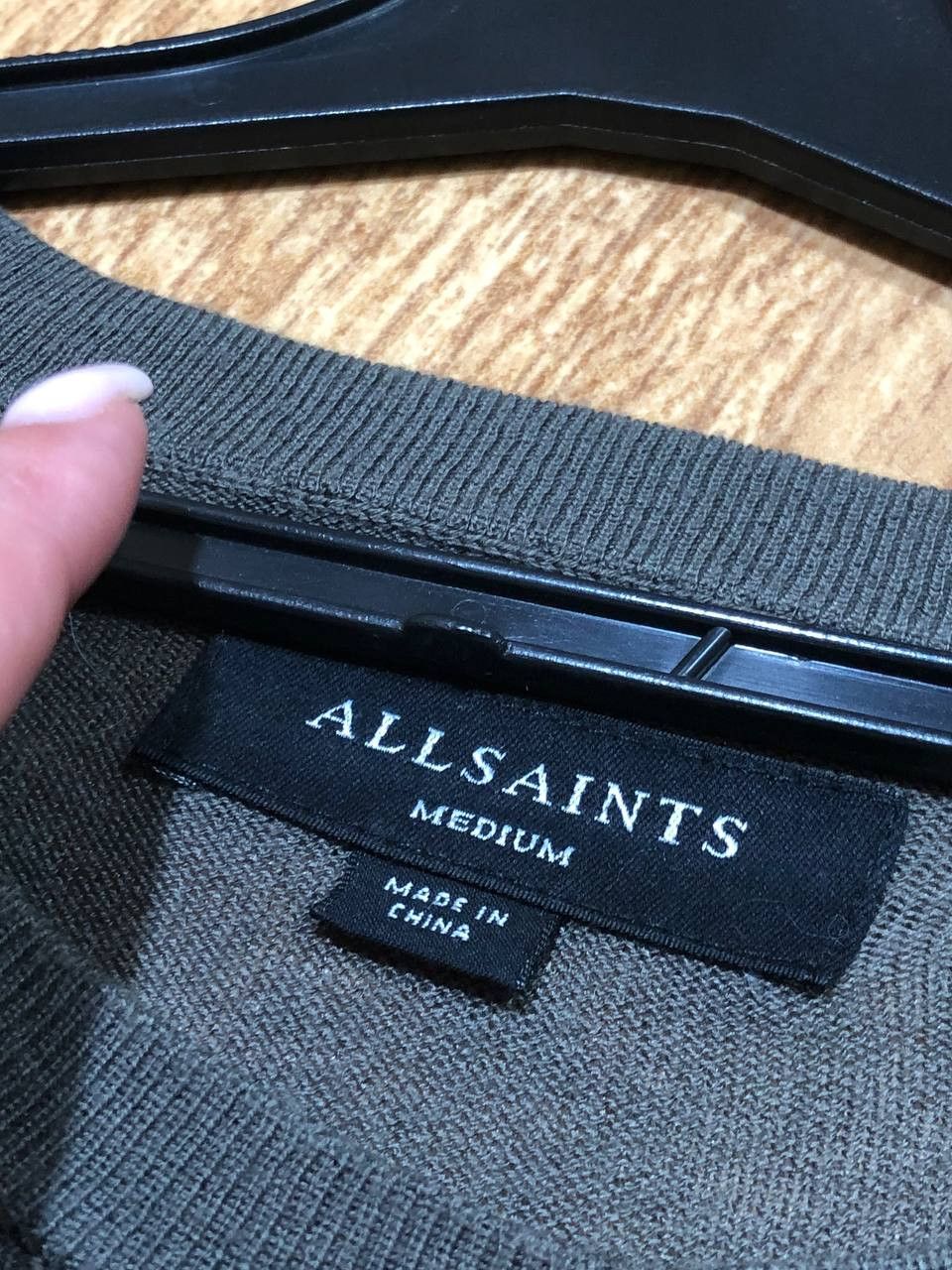 Allsaints Y2K Vintage Streetwear Long Sleeve Allsaints logo Size US M / EU 48-50 / 2 - 2 Thumbnail