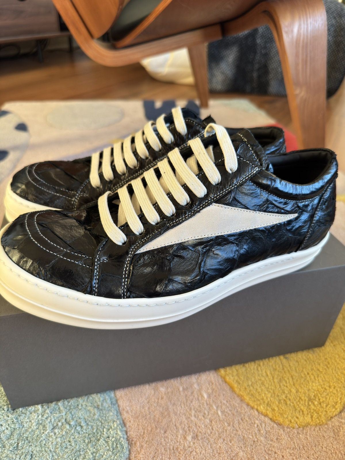 Rick Owens Rick Owens × Maxfield Pirarucu Fish Skin Vintage Sneaks 1/24 Size US 9 / EU 42 - 1 Thumbnail