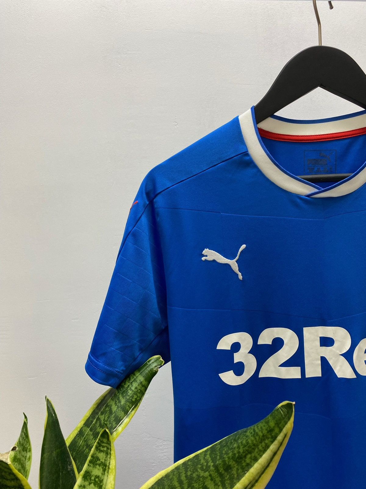 Puma GLASGOW RANGERS 2016-2018 HOME PUMA FOOTBALL SHIRT JERSEY Size US M / EU 48-50 / 2 - 3 Thumbnail