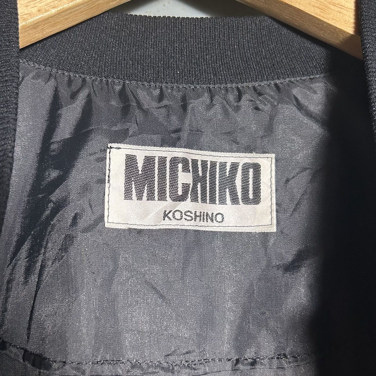 Michiko Koshino London Vintage Michiko Koshino London Big Logo Jacket Size US XL / EU 56 / 4 - 9 Thumbnail