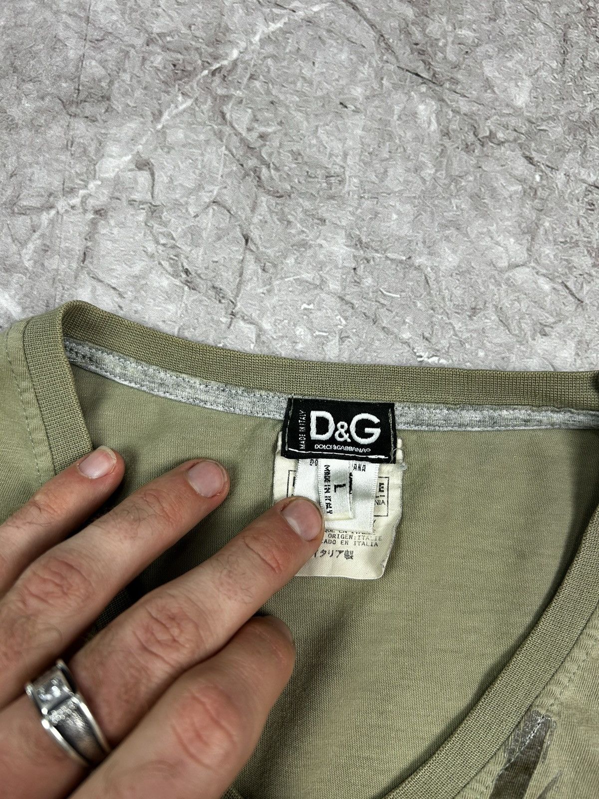Dolce & Gabbana Vintage Dolce& Gabana tshirt 90s Size US L / EU 52-54 / 3 - 6 Thumbnail