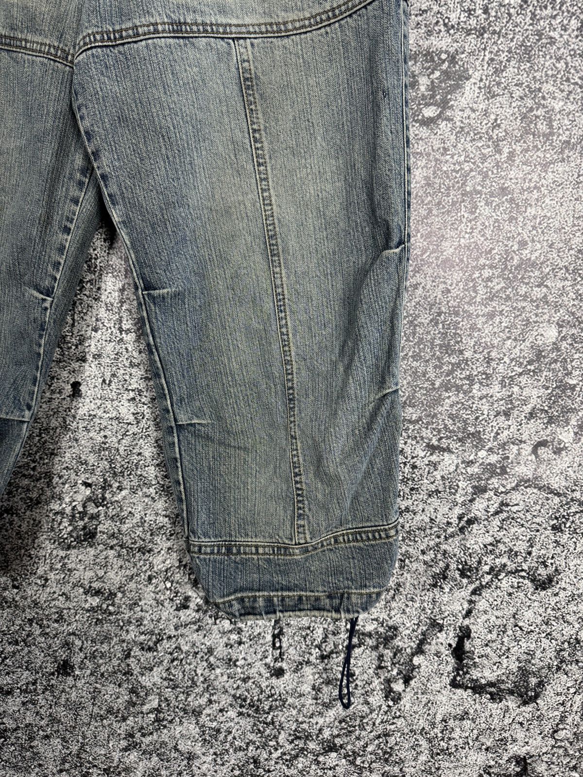 Neighborhood Vintage Neighborhood NYC Cargo Denim Pants Utility Techwear Size US 33 - 5 Thumbnail