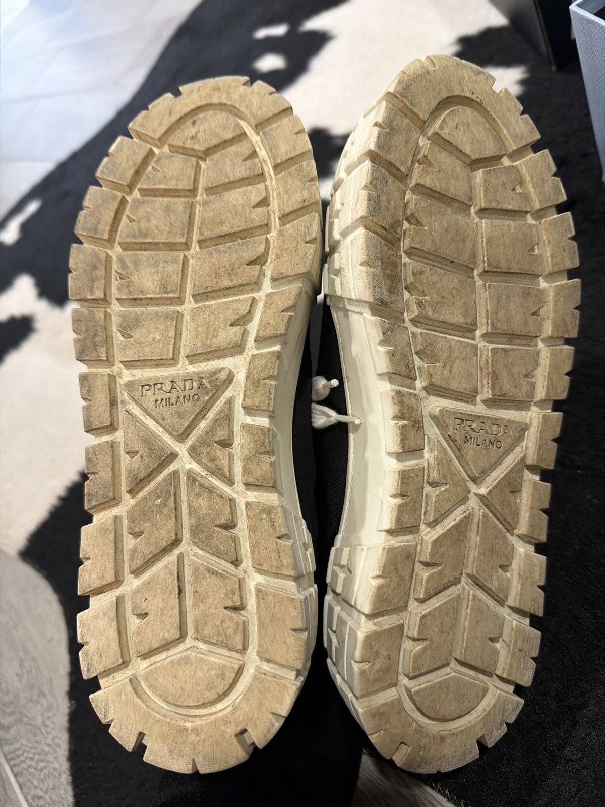Prada Prada platform nylon sneakers Size US 9.5 / IT 39.5 - 9 Thumbnail