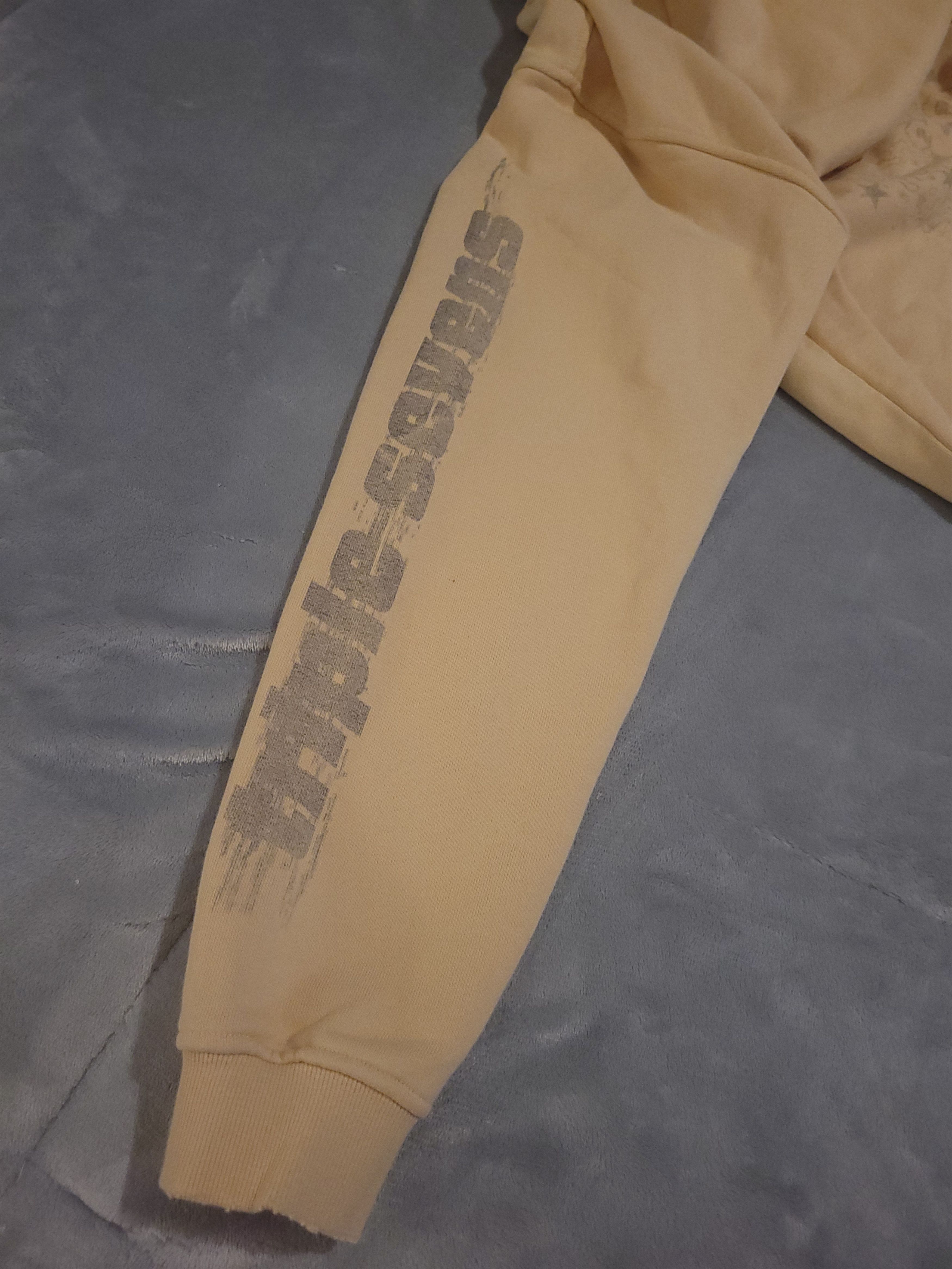TRIPLE SEVENS Triple Sevens -Beige Hoodie-Mens Oversized Med (Fits L) BNWT Size US M / EU 48-50 / 2 - 15 Thumbnail
