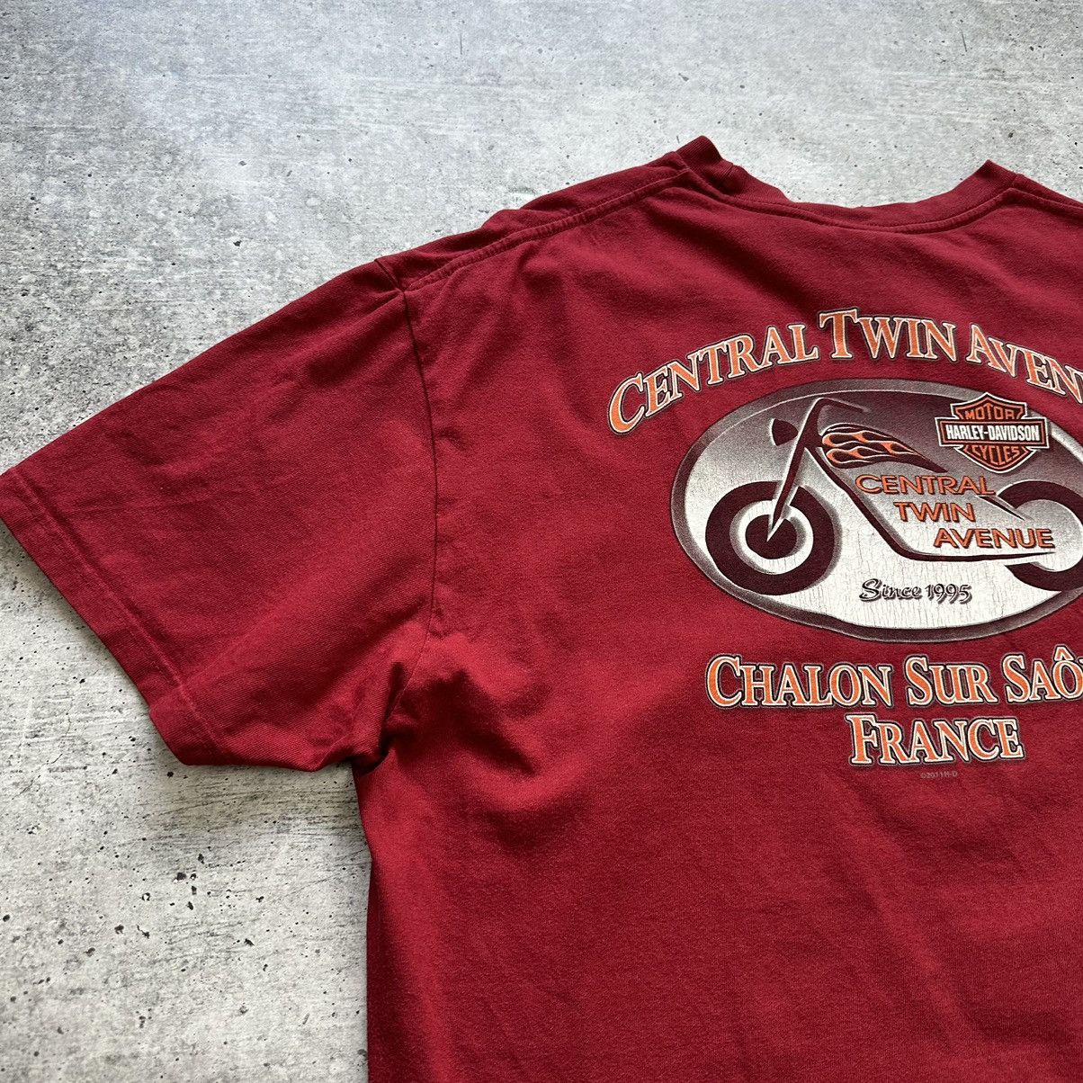 Vintage Harley Davidson T-shirt Red Men’s Size 2XL Size US XXL / EU 58 / 5 - 10 Thumbnail