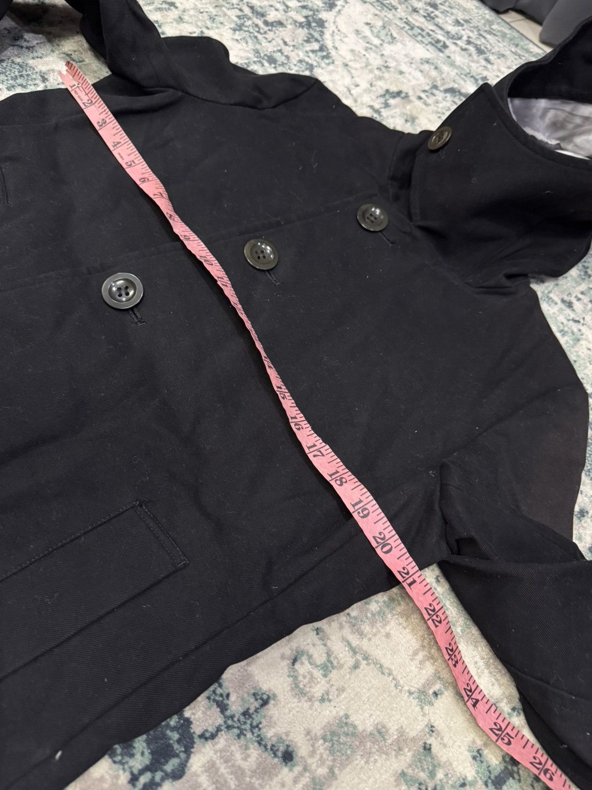Y's Y'S SINGLE BREASTED HOODED GABARDINE COAT JACKET Size US M / EU 48-50 / 2 - 4 Thumbnail