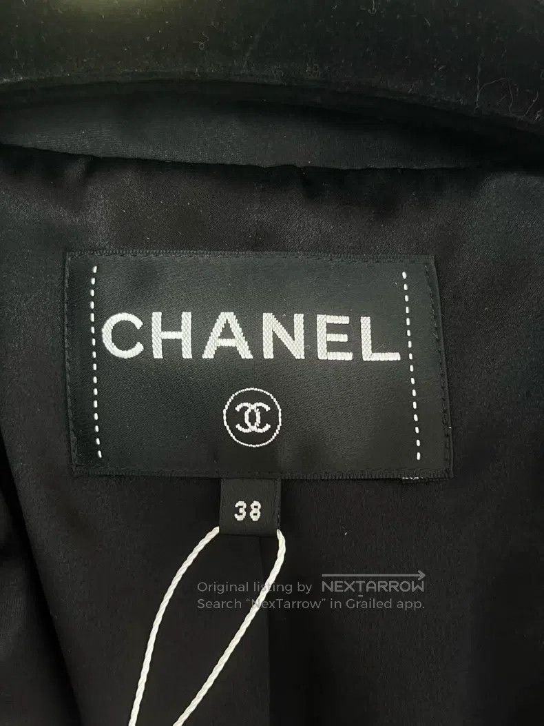 Chanel Chanel Pocket woven silk lapel jacket Size XS / US 0-2 / IT 36-38 - 3 Thumbnail