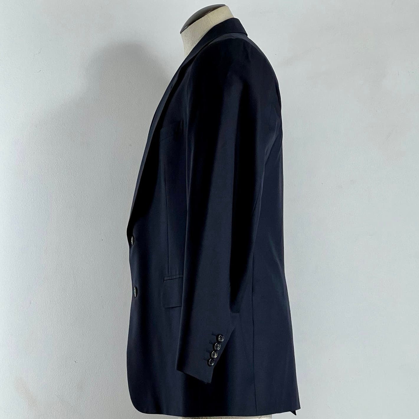 Holland & Sherry Holland Sherry Men Wool Cashmere Blue Blazer Jacket Size 41 Size US M / EU 48-50 / 2 - 12 Thumbnail
