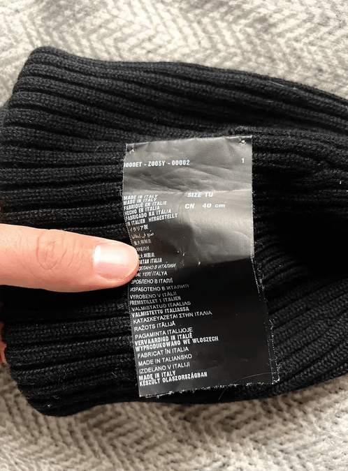 Prada Pradaa Linea Rossa Ribbed-knit Wool Beanie Size ONE SIZE - 3 Thumbnail