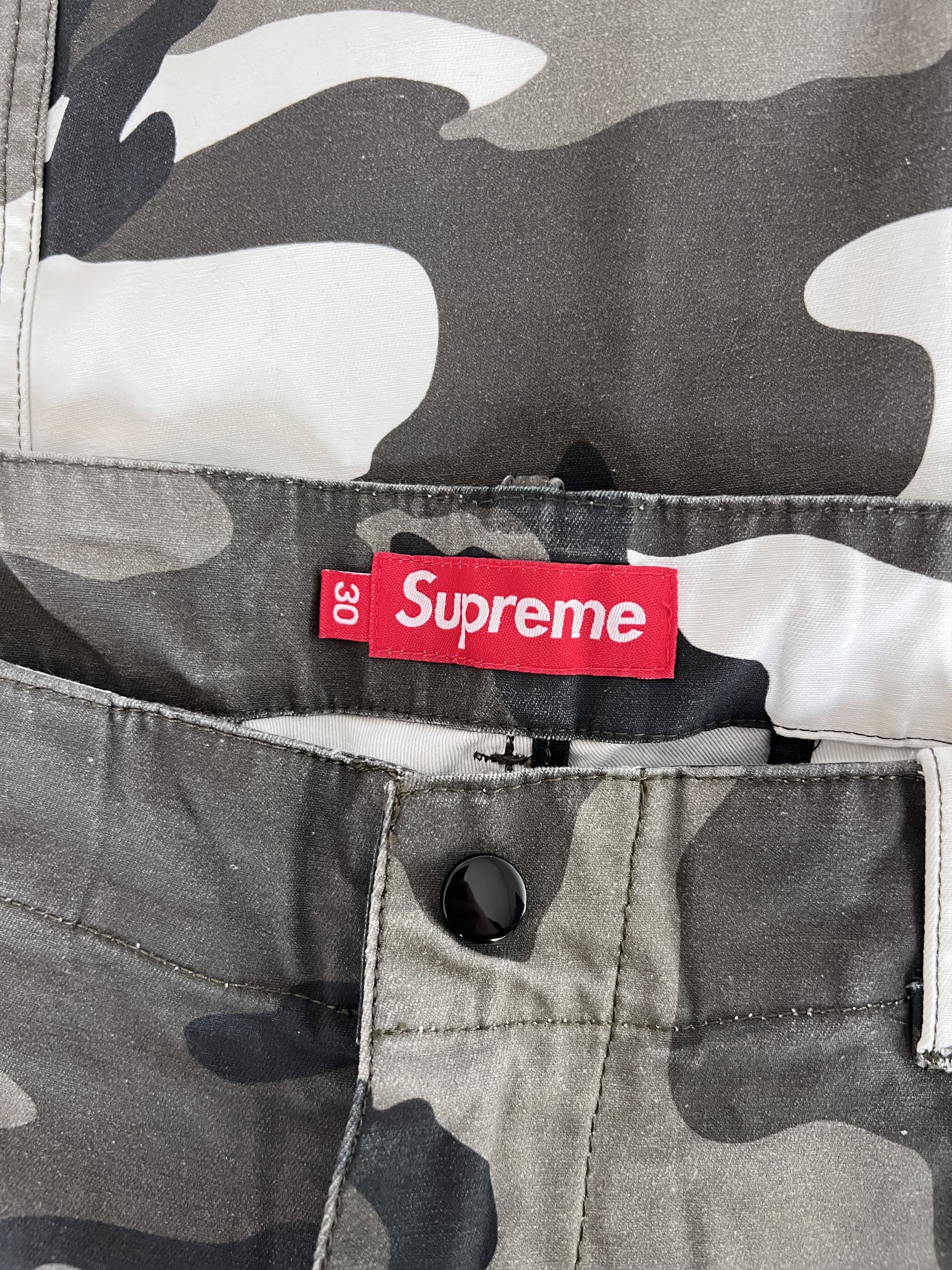 Supreme Supreme Aphex Twin Cargo Pants in Snow Camo Size US 30 / EU 46 - 8 Thumbnail