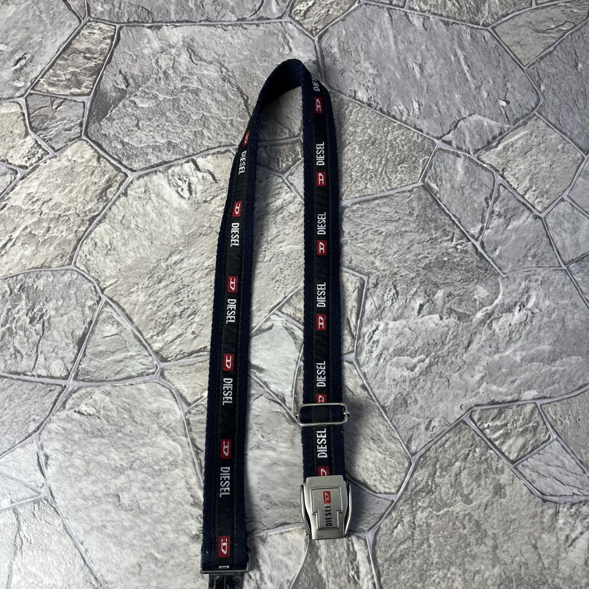 Diesel Diesel Belt Navy Size ONE SIZE - 3 Thumbnail