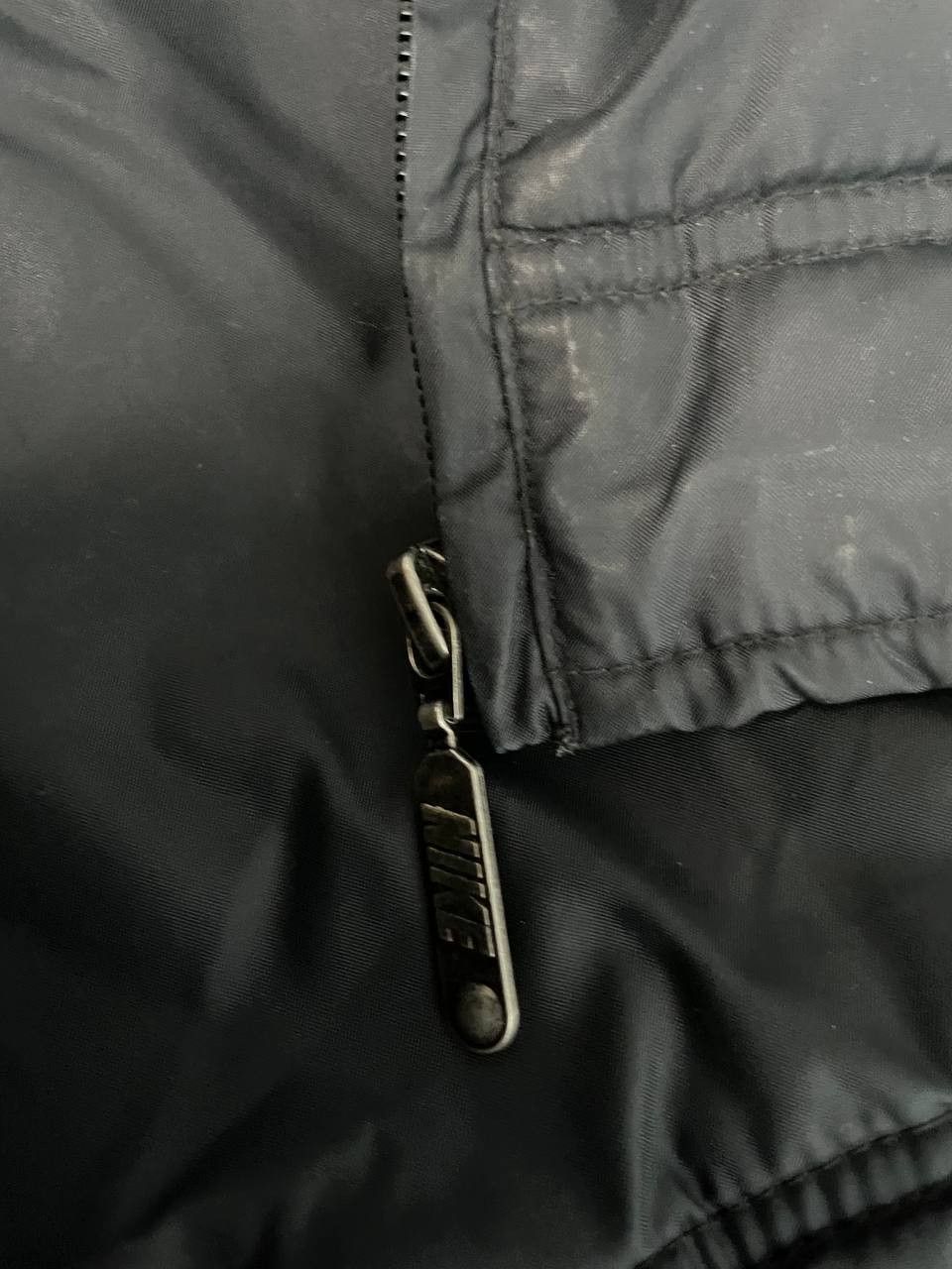 Nike × Vintage Nike Vintage 90s Jacket With Embroidered Spell Out Logo. Size US L / EU 52-54 / 3 - 10 Thumbnail
