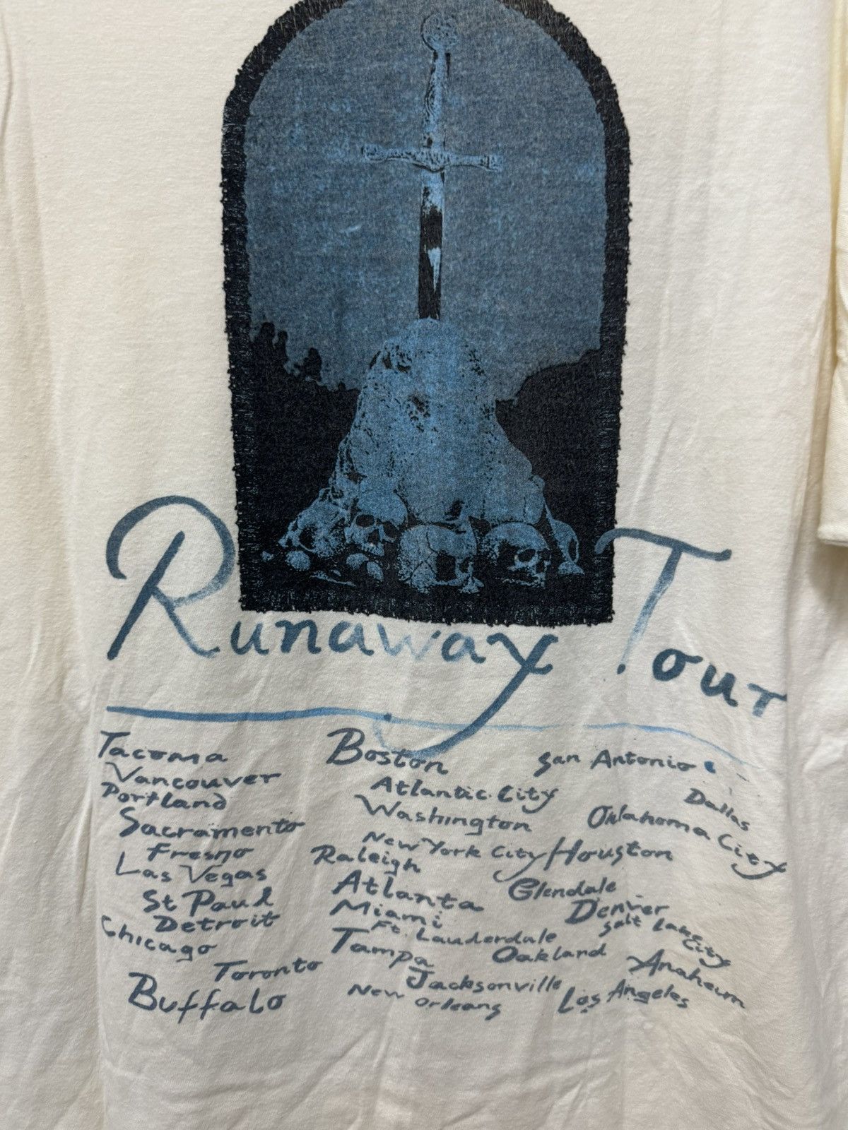 Band Tees Post Malone Tour Runway Photo Tee Size US L / EU 52-54 / 3 - 8 Thumbnail