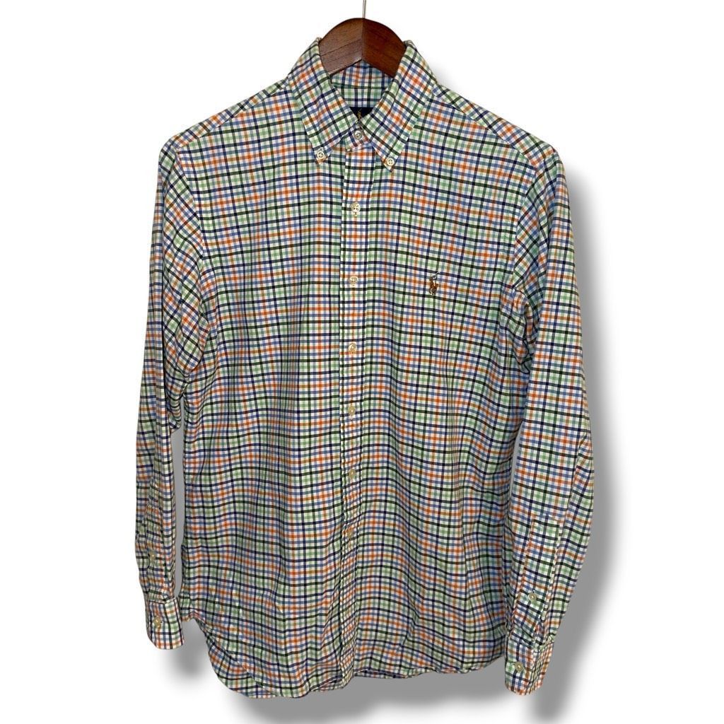 Polo Ralph Lauren Polo Ralph Lauren Iconic Flesh Pony Oxford Button Down Shirt Size US S / EU 44-46 / 1 - 1 Thumbnail