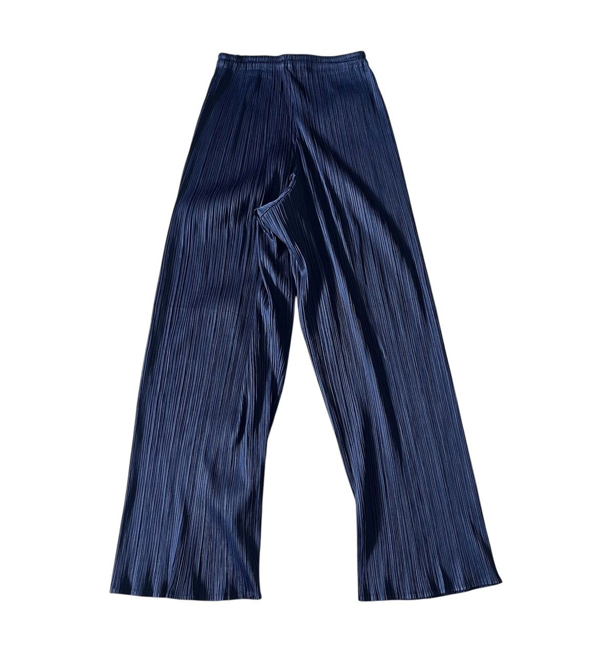 Pleats Please Issey Miyake TAX FREE 🇺🇸 Issey miyake pleats please wide leg trousers Size 22" - 5 Thumbnail