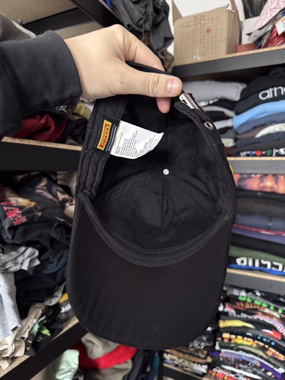 Vintage Vintage Firelli black cap rare hat Size ONE SIZE - 5 Thumbnail