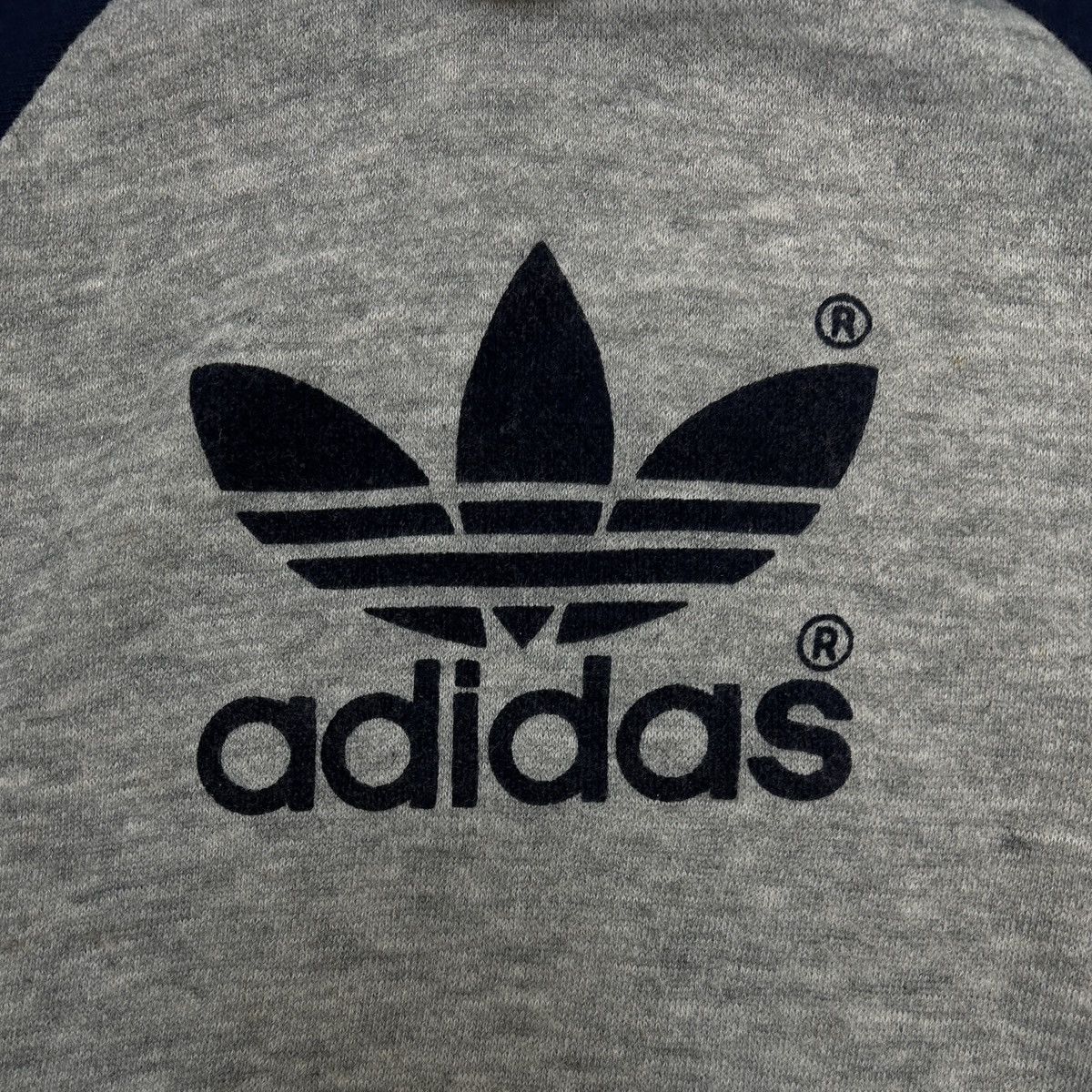Adidas Vintage Adidas Trefoil Hoodie – Made in USA Size M / US 6-8 / IT 42-44 - 3 Thumbnail