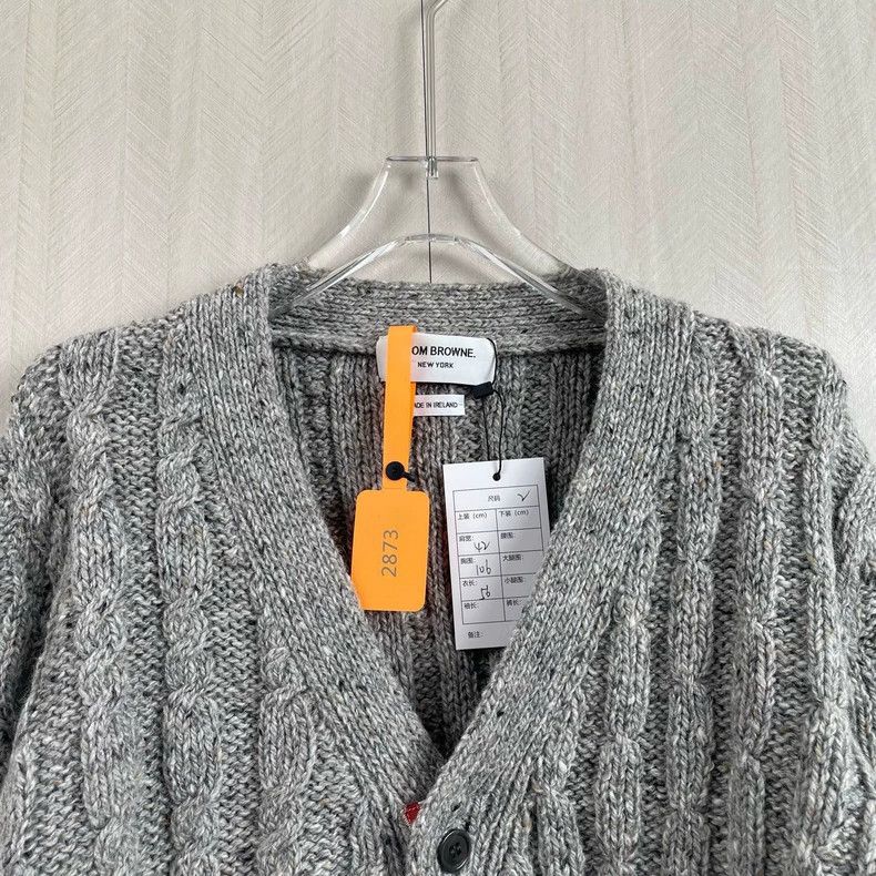 Thom Browne Thom Browne Knitted cardigan Size US M / EU 48-50 / 2 - 2 Thumbnail