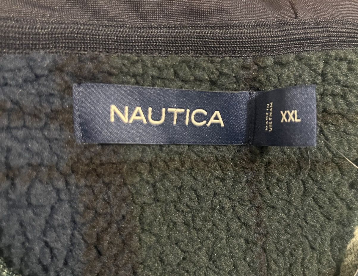 Designer × Nautica Authentic Nautica faux shearling quarter zip hoodie XXL Size US XXL / EU 58 / 5 - 5 Thumbnail