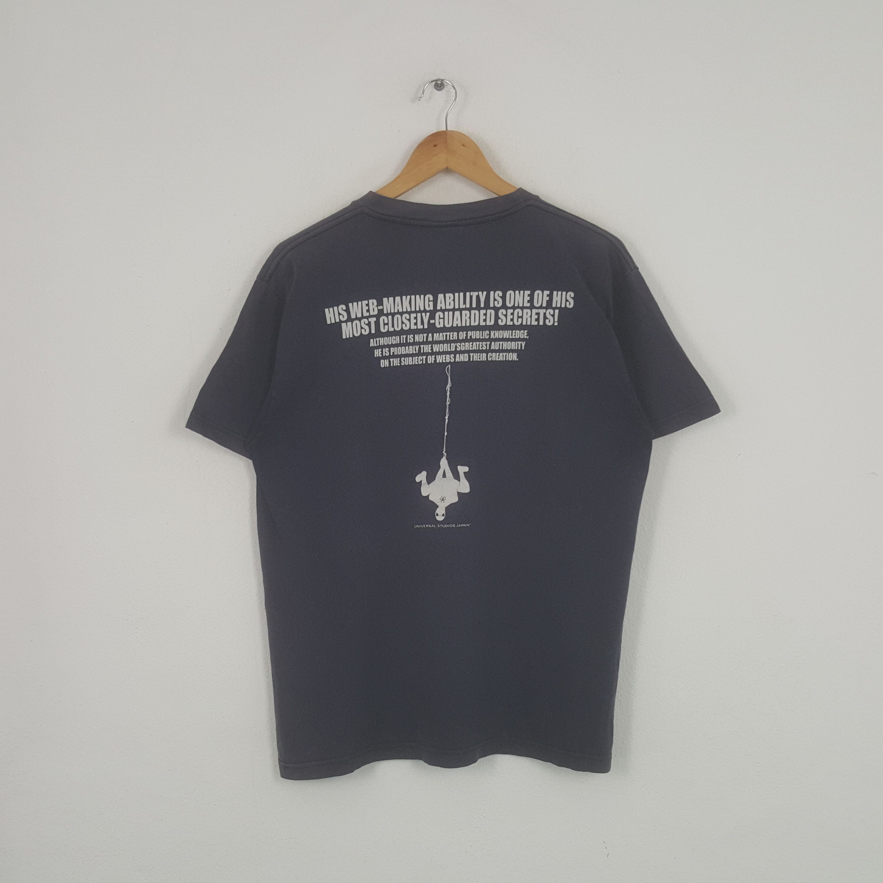 Marvel Comics × Universal Studios × Vintage Vintage Spider Man American Marvel Movies Tshirt Size US L / EU 52-54 / 3 - 3 Thumbnail