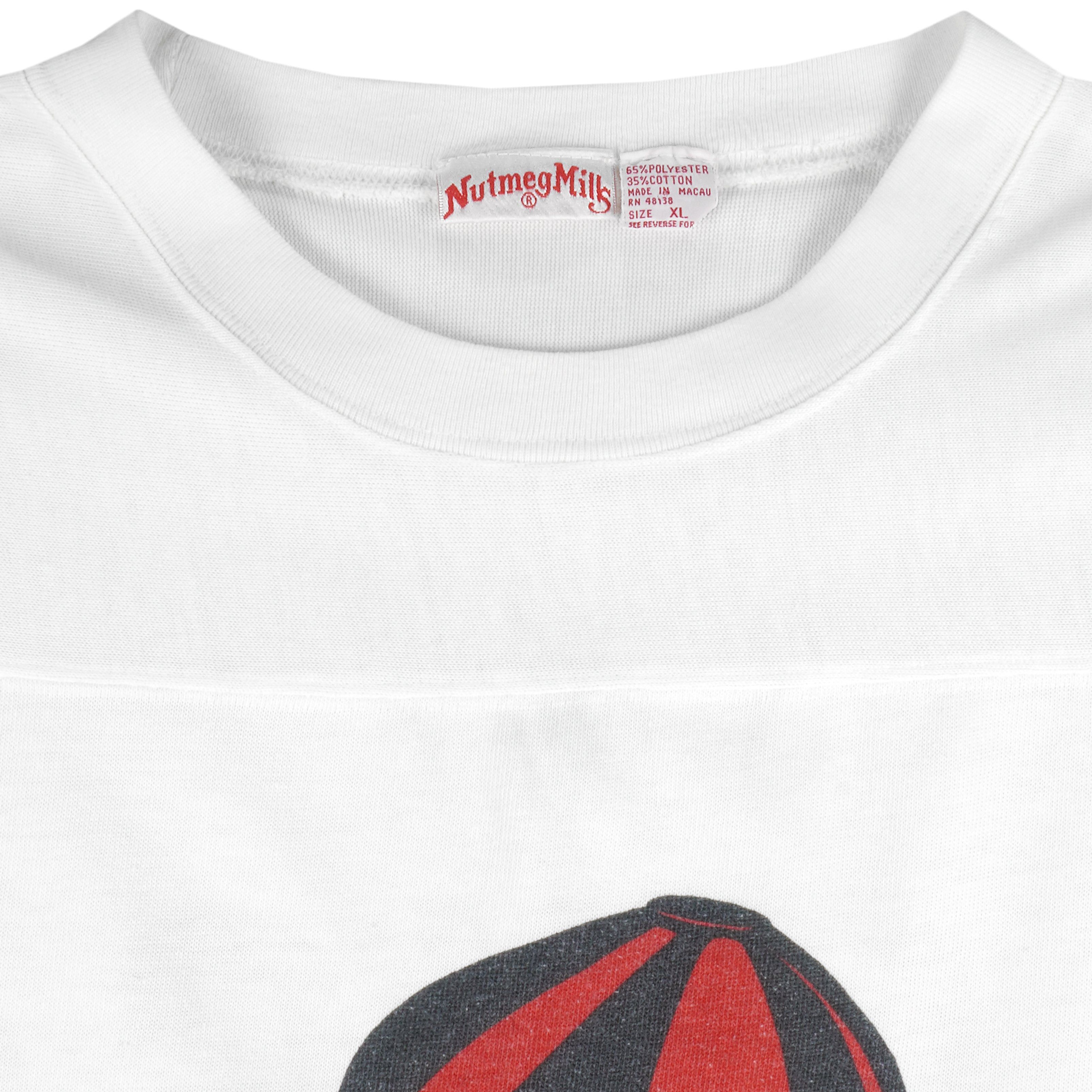 Nutmeg NCAA - Georgia Bulldogs Dawgs Jersey T-Shirt 1980s Size US L / EU 52-54 / 3 - 4 Thumbnail