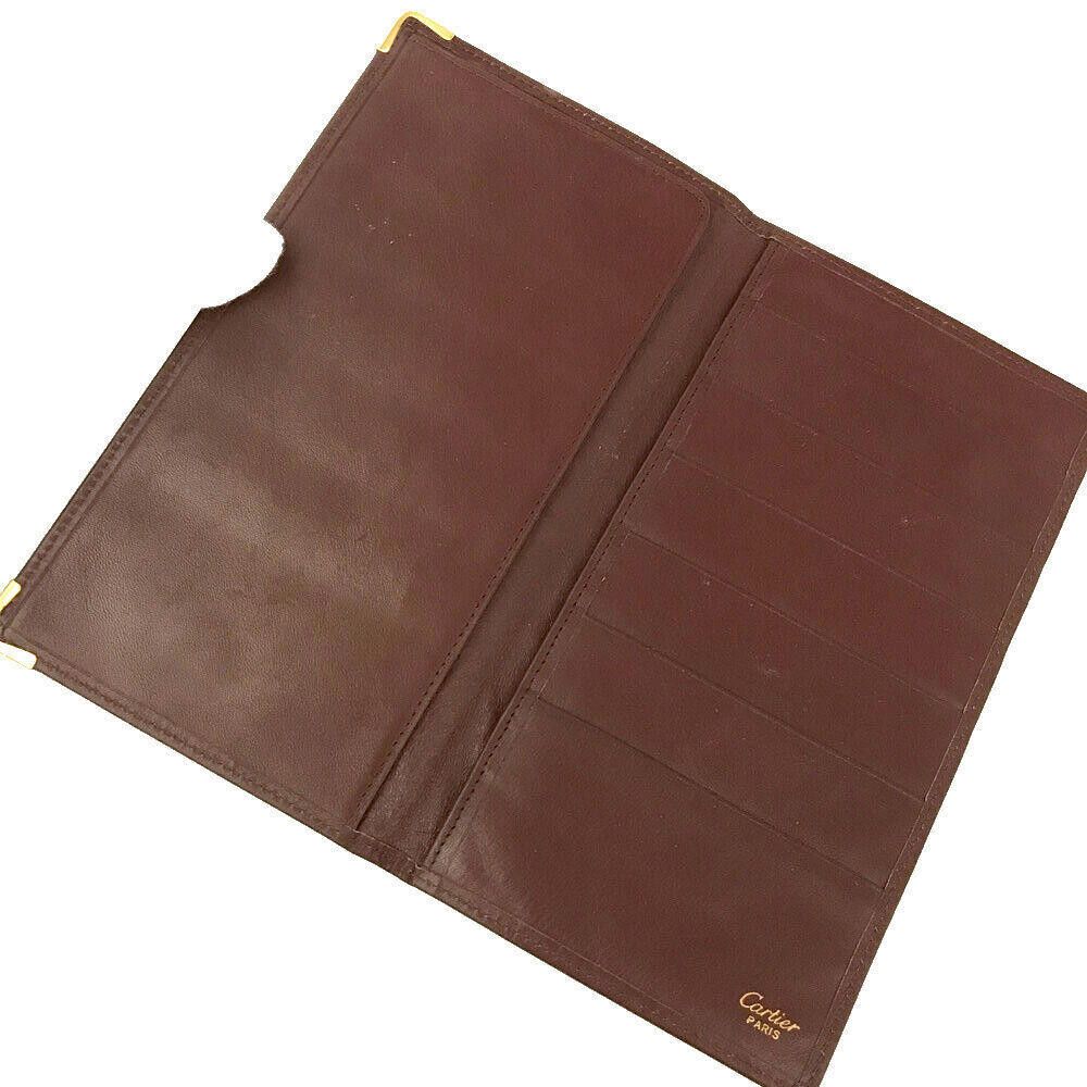 Cartier PRE-ORDER Must de Cartier Leather Long Bifold Wallet Size ONE SIZE - 5 Thumbnail