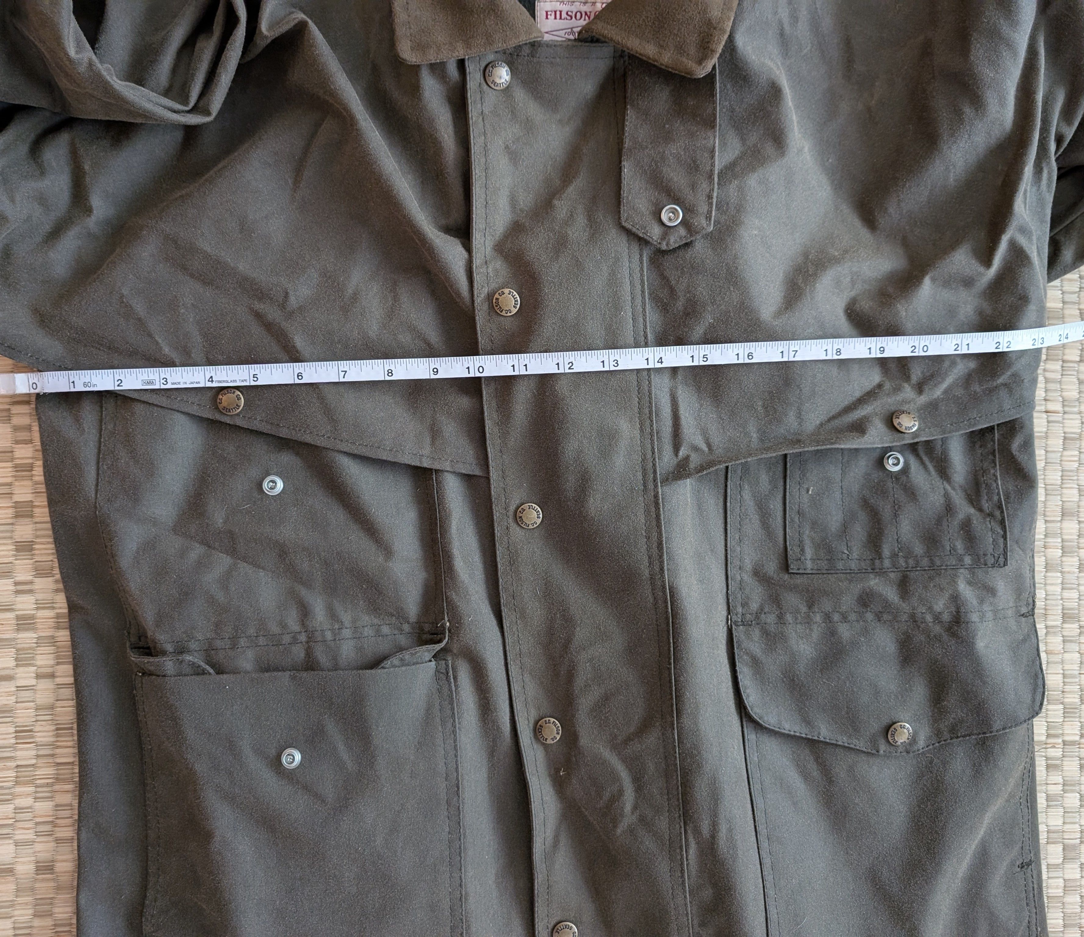 Filson RARE Filson Tin Cloth Duster Jacket w/ Wool Vest Liner Size US L / EU 52-54 / 3 - 5 Thumbnail
