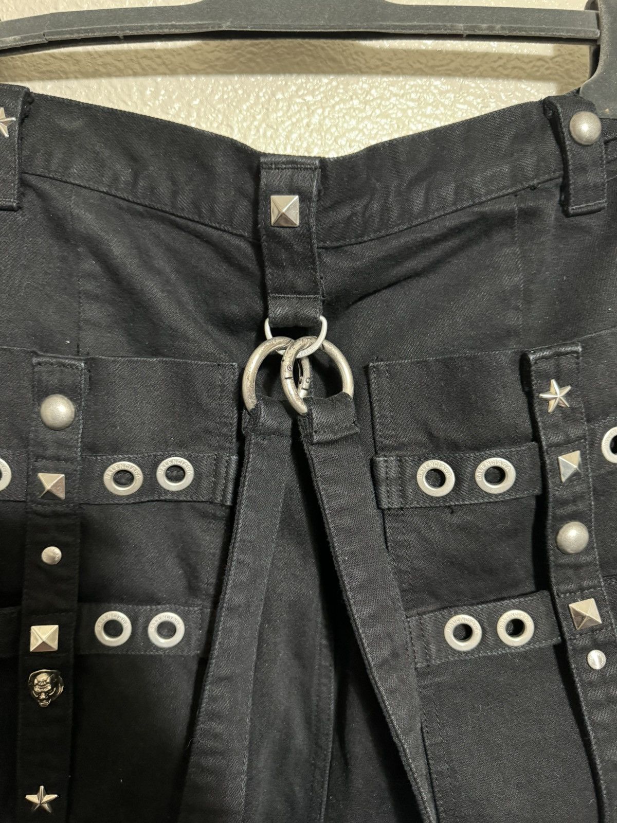 Balenciaga Balenciaga SS22 Black Raver Jeans Size US 31 - 3 Thumbnail