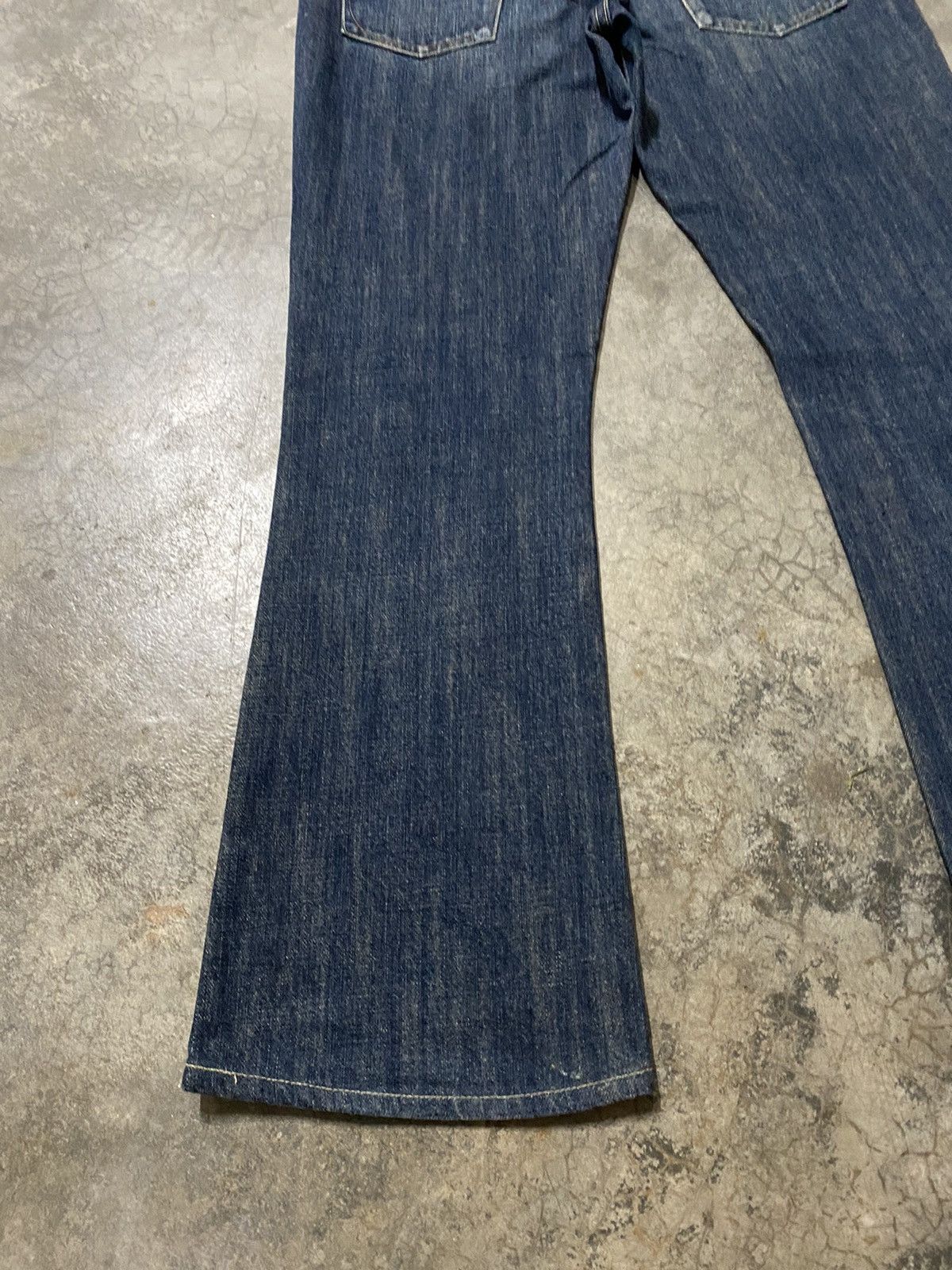 Hysteric Glamour × Japanese Brand Flare Jeans Japanese Rusty Sweet Camel Baggy Jeans Size US 31 - 3 Thumbnail
