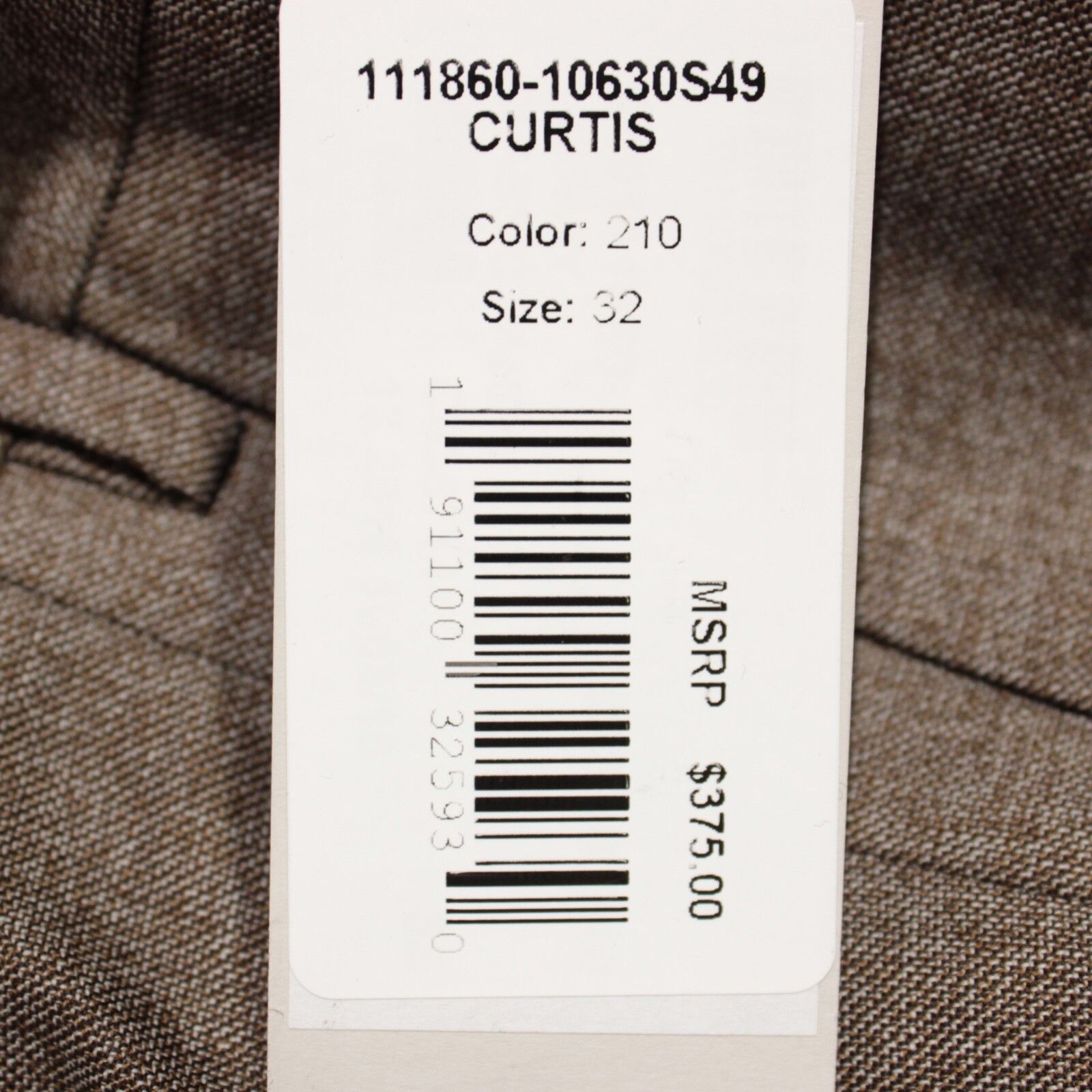 Zanella New with tags Dress Pants Size 32 US In Brown