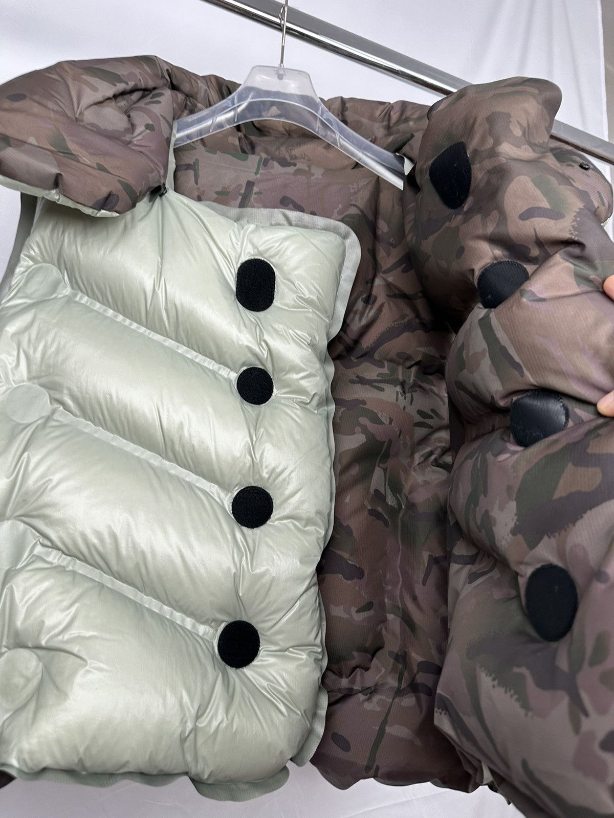 Dingyun Zhang Moncler Dingyun Zhang Zadena Reversible Ripstop Gilet Size US XS / EU 42 / 0 - 7 Thumbnail