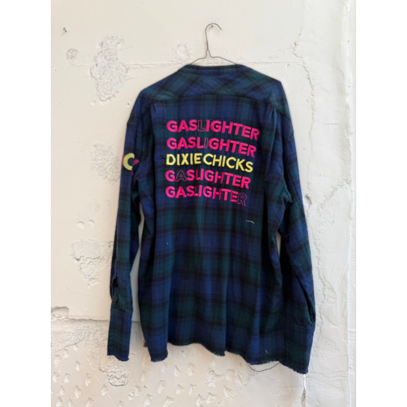 Greg Lauren Greg Lauren SAMPLE Dixie Chicks Blue Plaid Studio