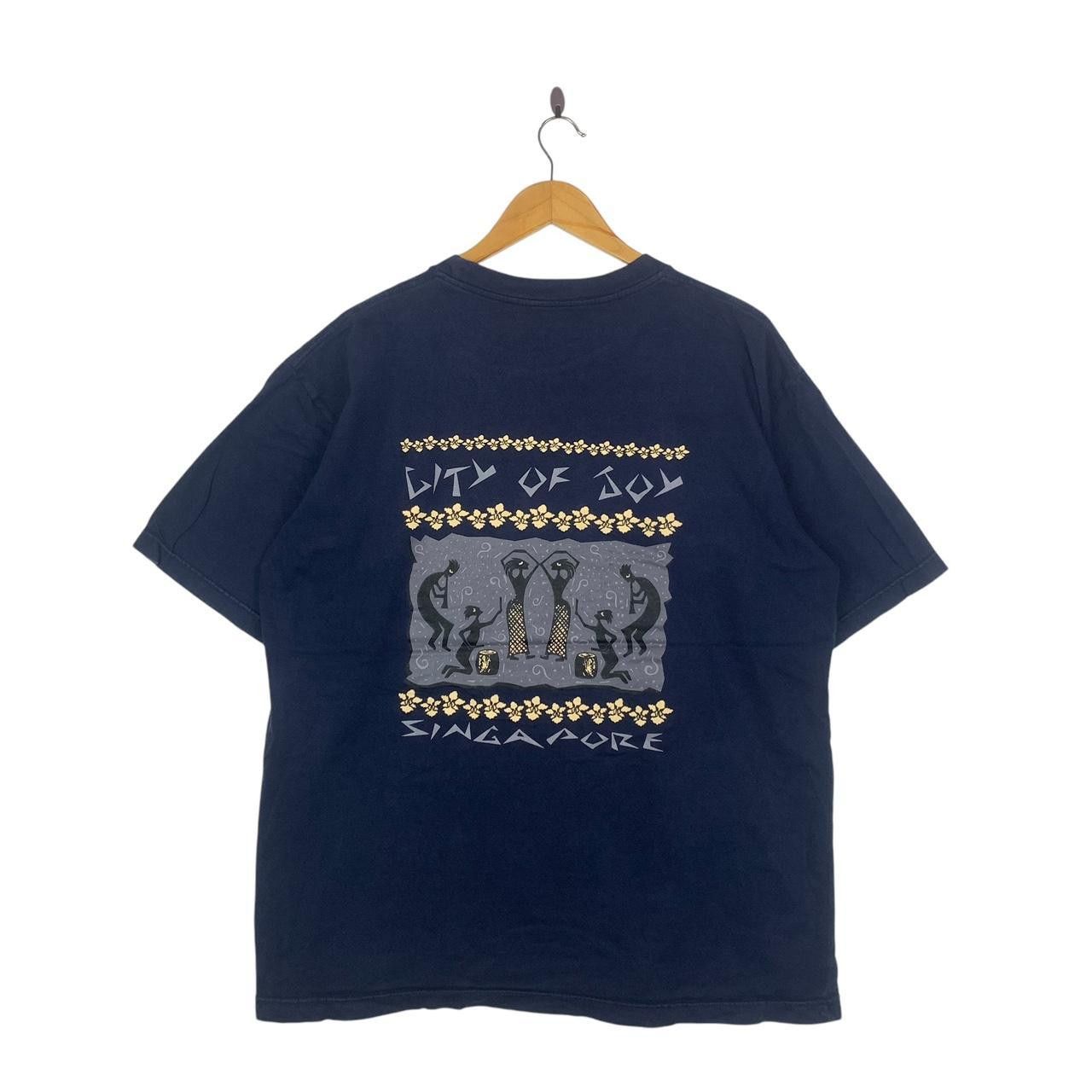 Vintage Vintage SINGAPORE CITY OF JOY Artwork Aboriginal Tee Shirt Size XL / US 12-14 / IT 48-50 - 1 Thumbnail