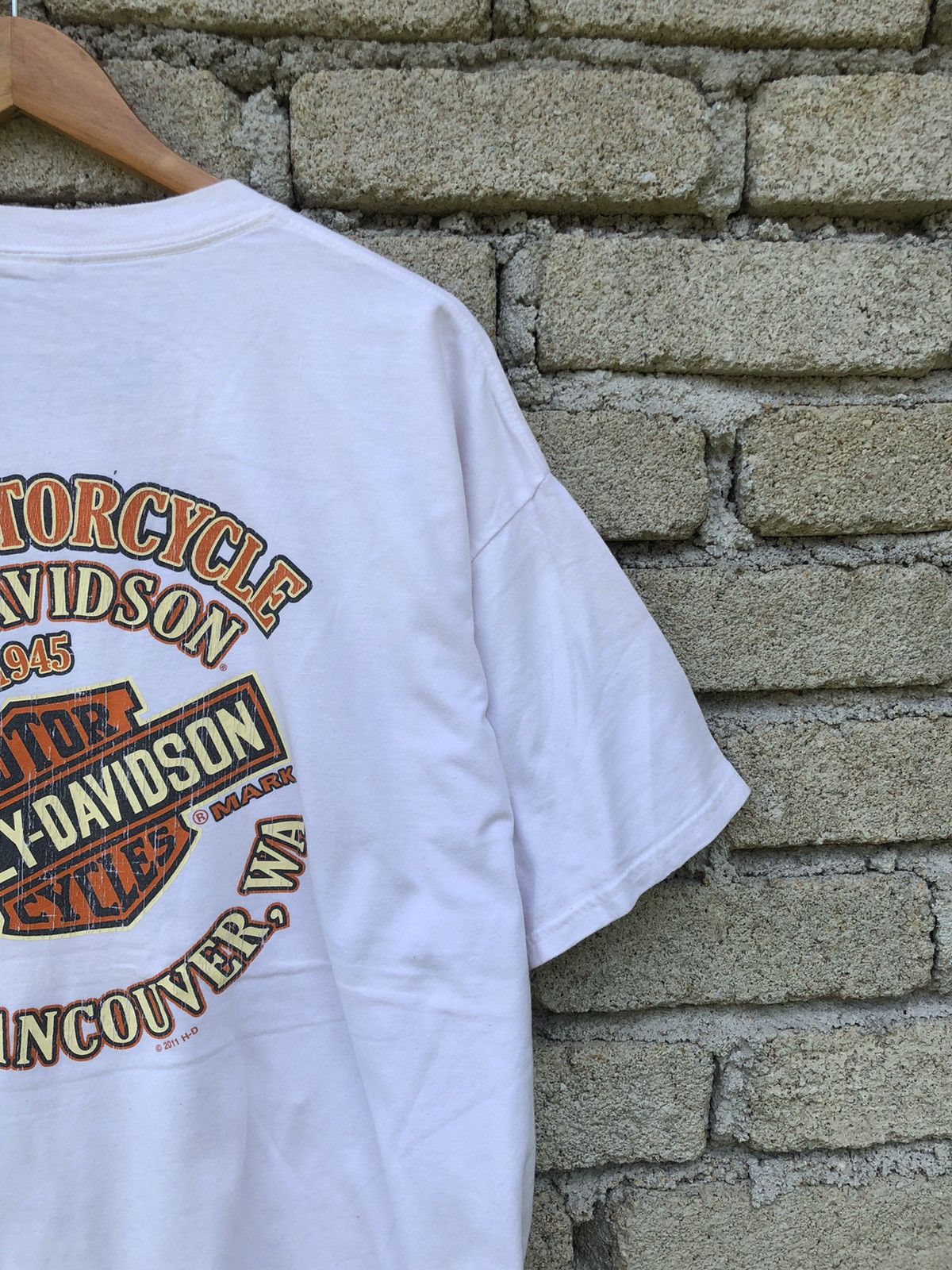 Harley Davidson Vintage Y2K Columbia Motorcycle Harley Davidson lTee Size US XL / EU 56 / 4 - 15 Thumbnail