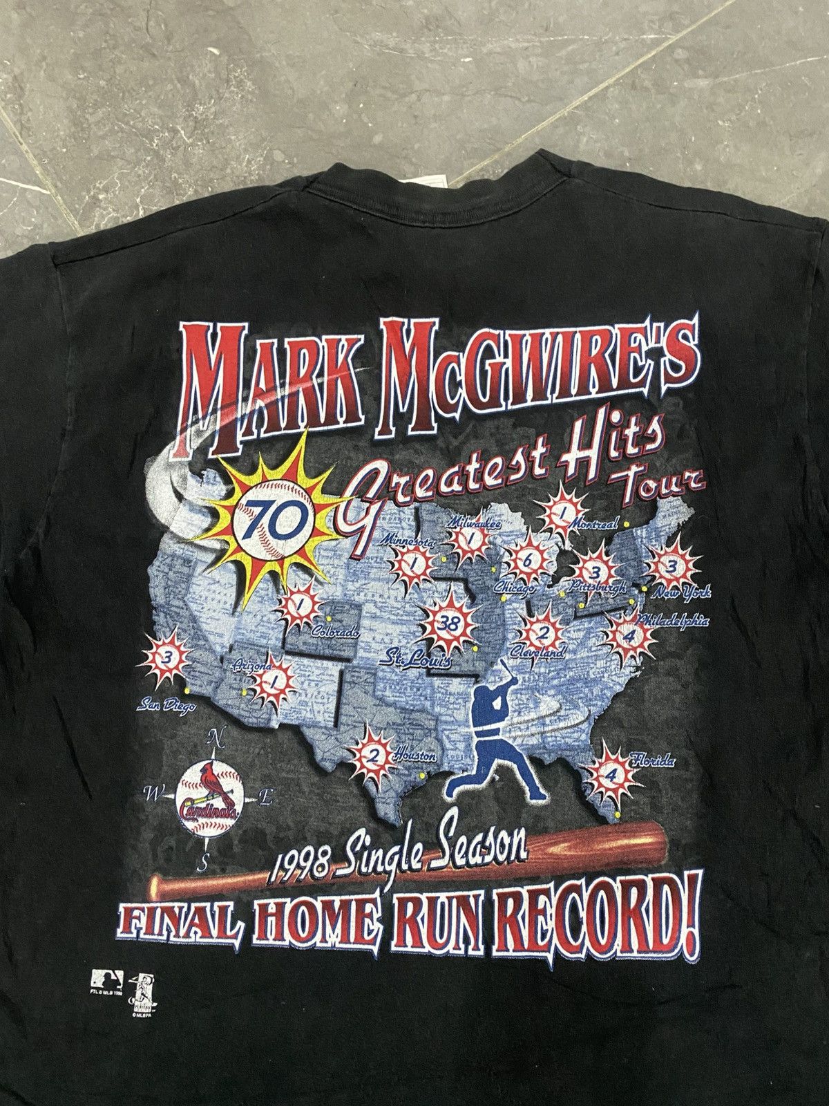 Vintage Vintage Home Run Kings Mark McGwire Size US L / EU 52-54 / 3 - 4 Thumbnail