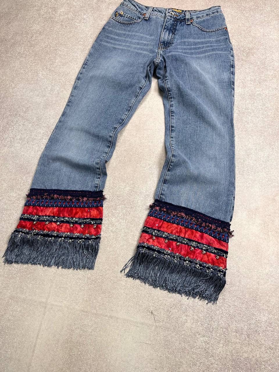 JNCO Vintage JNCO Flared Archival Cowboy Jeans Y2K 28 Size US 28 / EU 44 - 3 Thumbnail