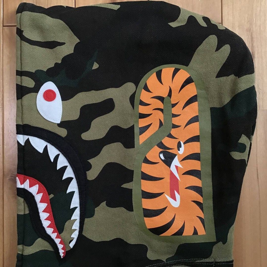 Bape × Nigo BAPE Shark full zip hoodie woodland camo a bathing ape NIGO Size US S / EU 44-46 / 1 - 5 Thumbnail