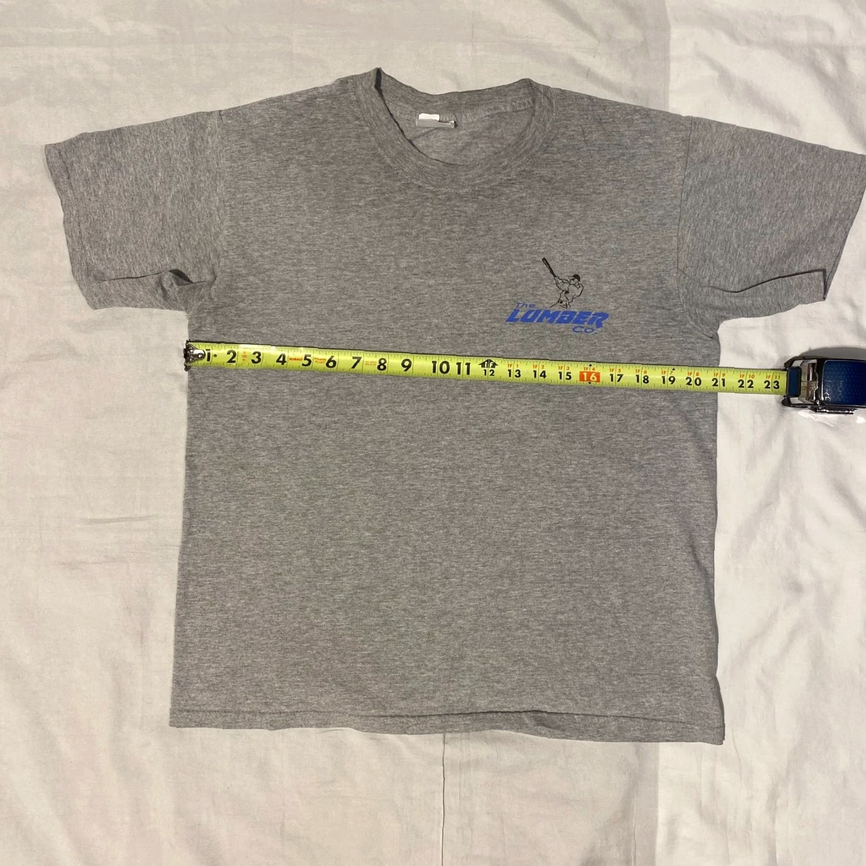 Gildan Vintage Gildan T-Shirt Gray The Lumber Co. Got Stick? Baseball Logo Graphic Crew Neck Short Sleeve L Mens Size US L / EU 52-54 / 3 - 3 Thumbnail