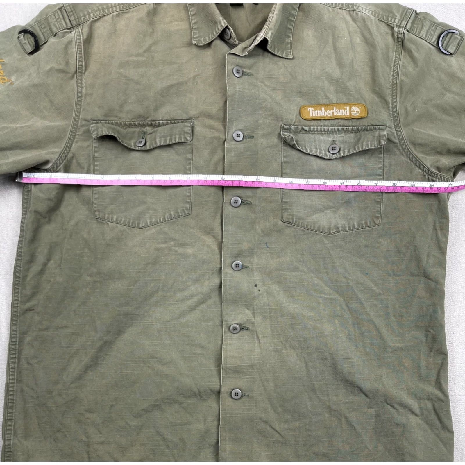 Timberland VINTAGE Timberland Military Jacket XL Green Distressed Classic Outdoor Mens Size US XL / EU 56 / 4 - 7 Thumbnail