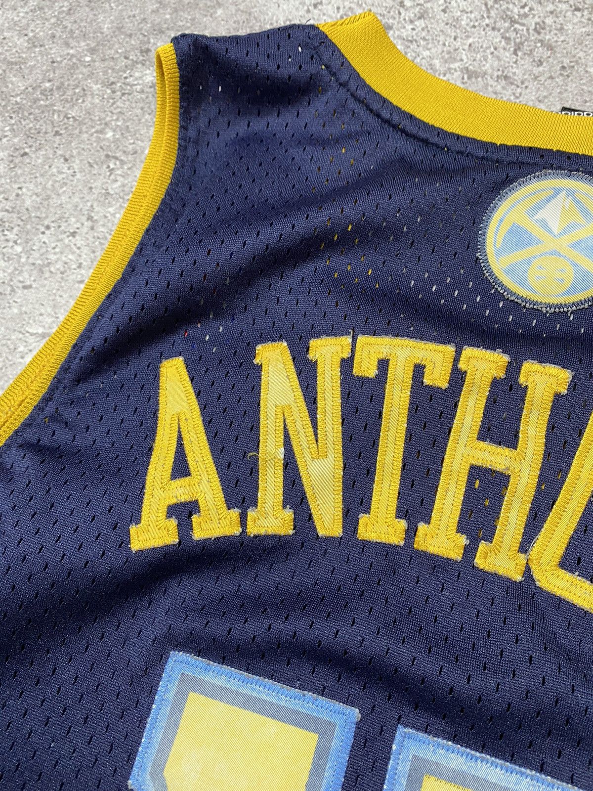 NBA Vintage Adidas DENVER NUGGETS #15 Anthony NBA jersey Size US XL / EU 56 / 4 - 13 Thumbnail