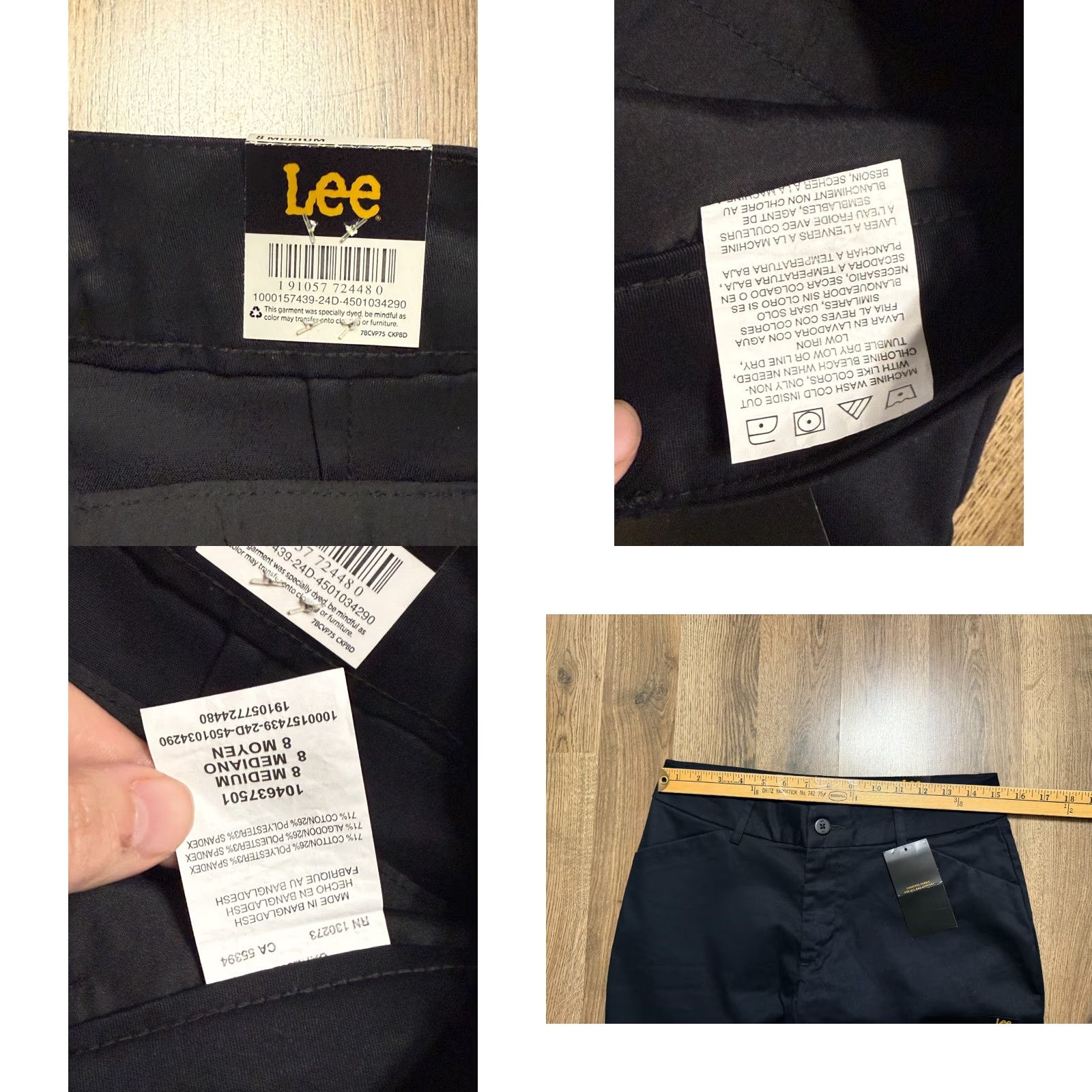 Lee VINTAGE Lee Pants? Size 30" / US 8 / IT 44 - 8 Thumbnail