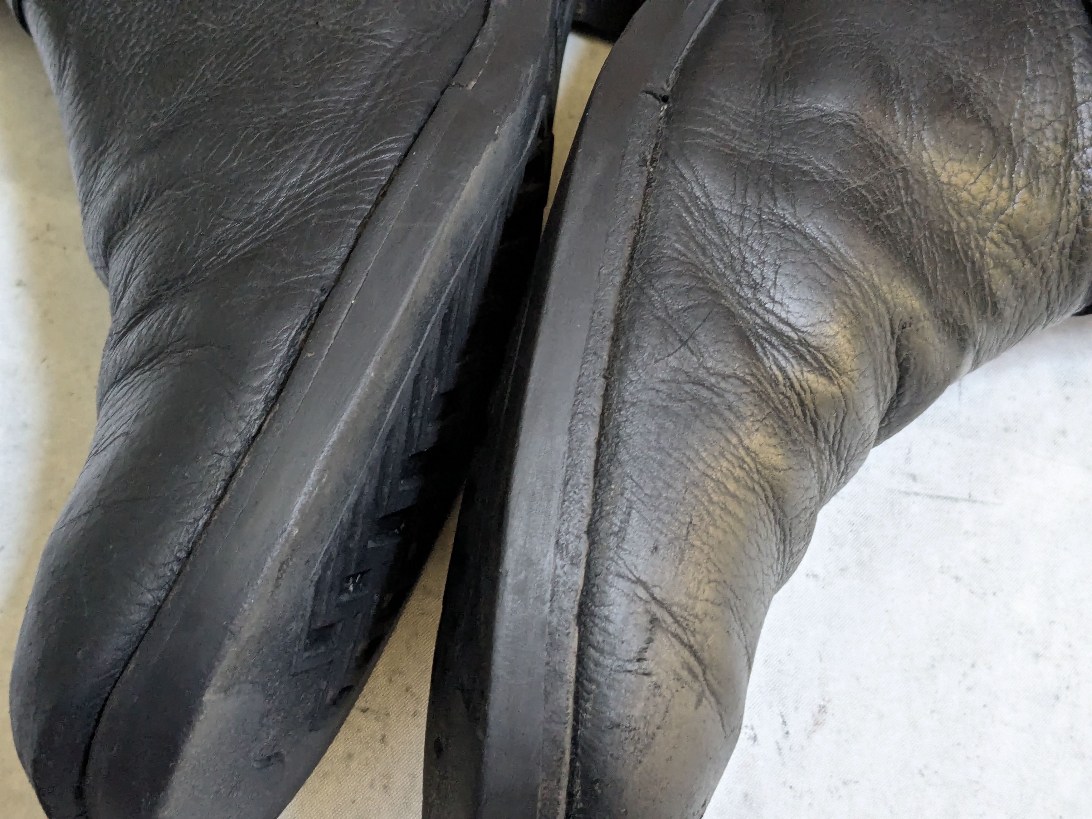 Frye Frye Harness Boots Black 13 D Back Zip Leather Size US 13 / EU 46 - 13 Thumbnail