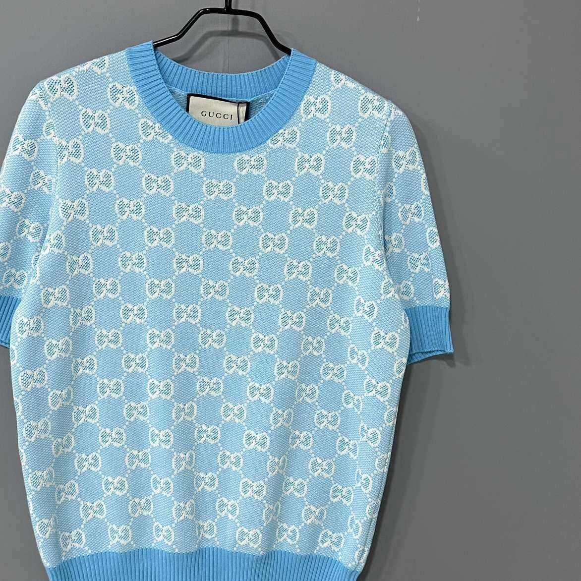 Gucci Gucci Blue T-Shirt xl Men Size US XL / EU 56 / 4 - 1 Thumbnail