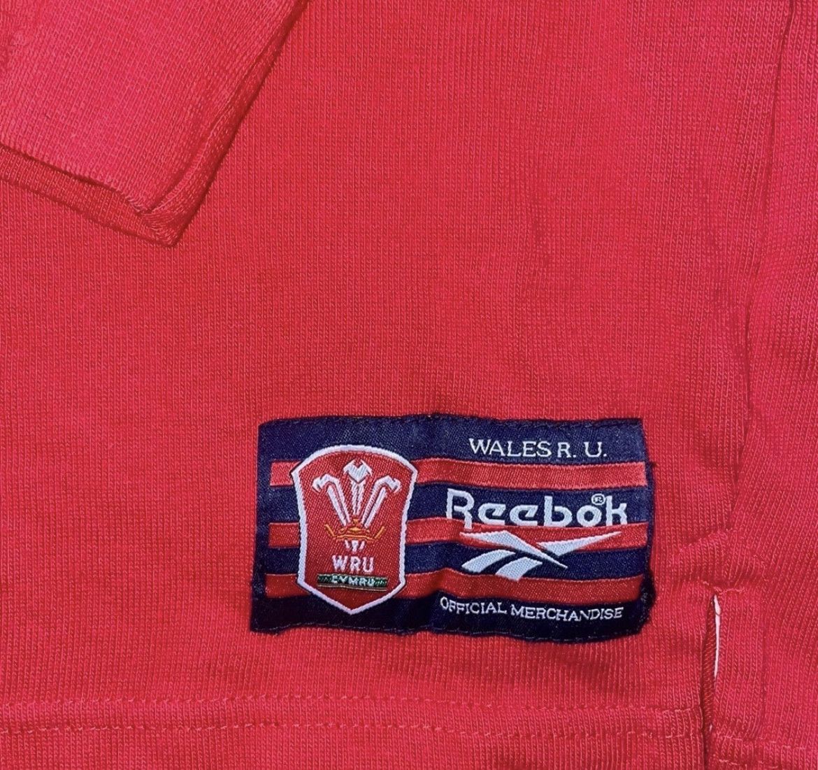 Reebok Vintage Wales Rugby Union Reebok Long Sleeve Rugby Shirt 90s Size US XL / EU 56 / 4 - 3 Thumbnail