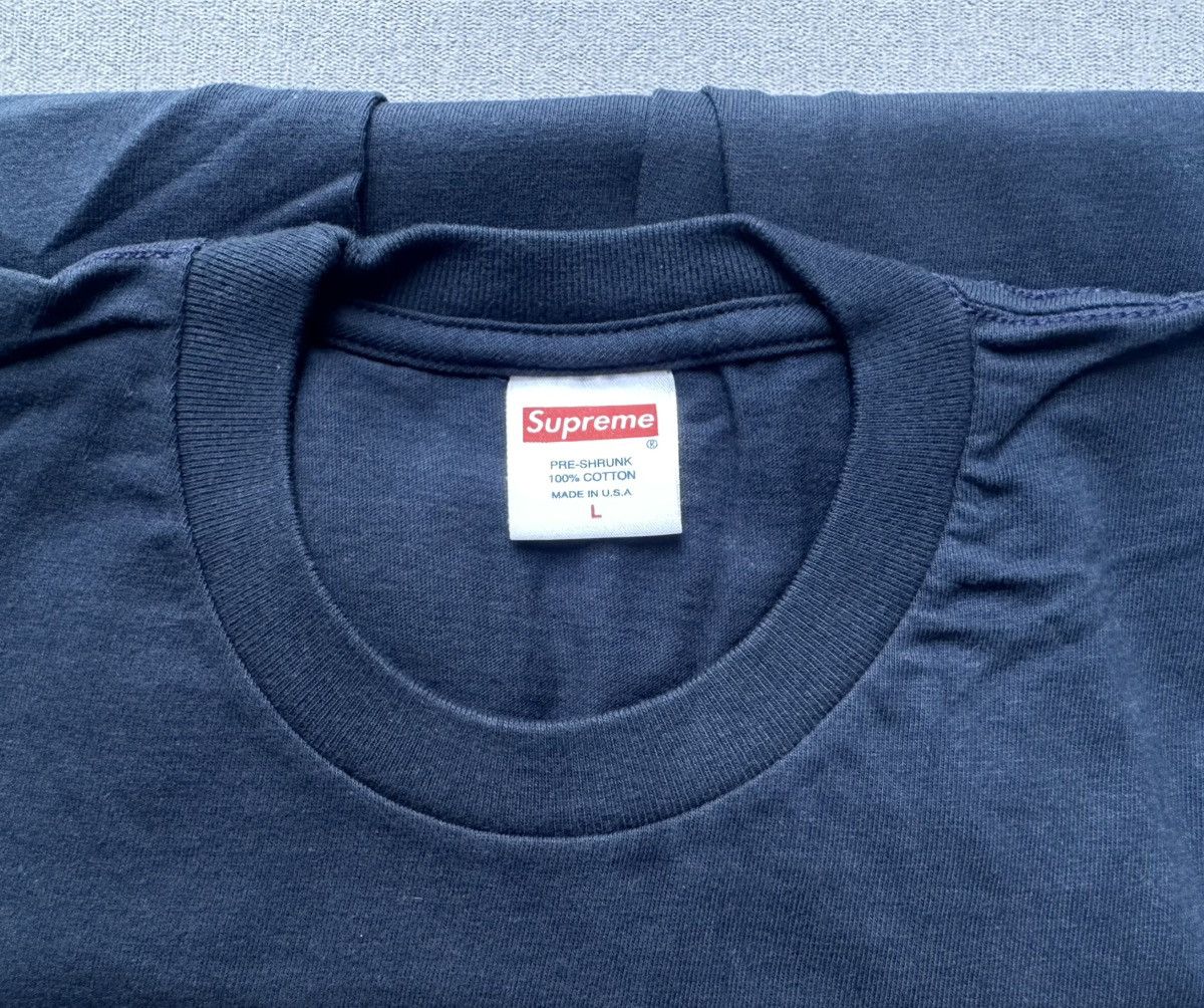 Supreme Supreme overfiend date tee navy new Size US S / EU 44-46 / 1 - 2 Thumbnail