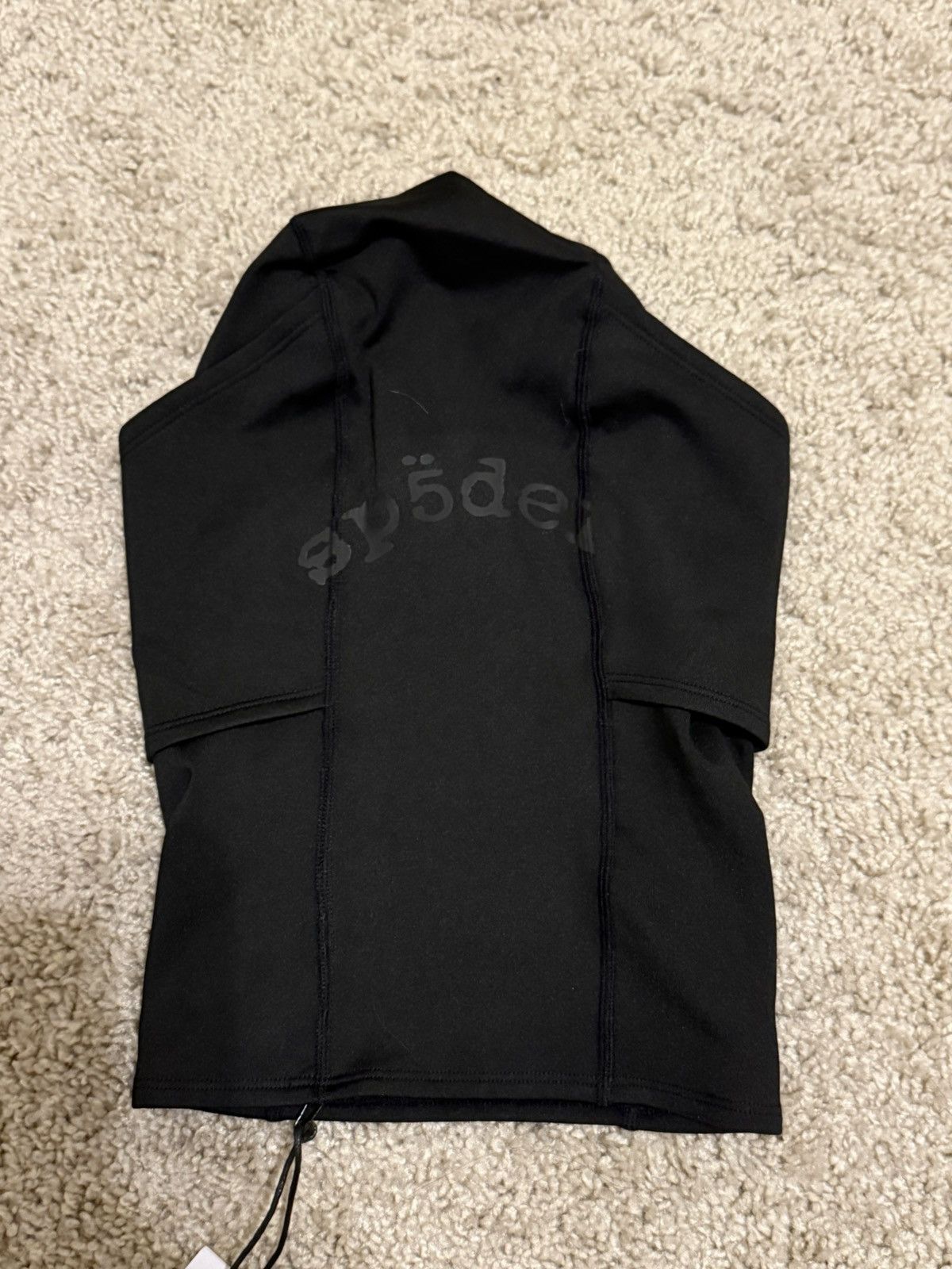 Sp5der × Young Thug OG LOGO V2 SHIESTY MASK - Black / O/S Size ONE SIZE - 2 Thumbnail