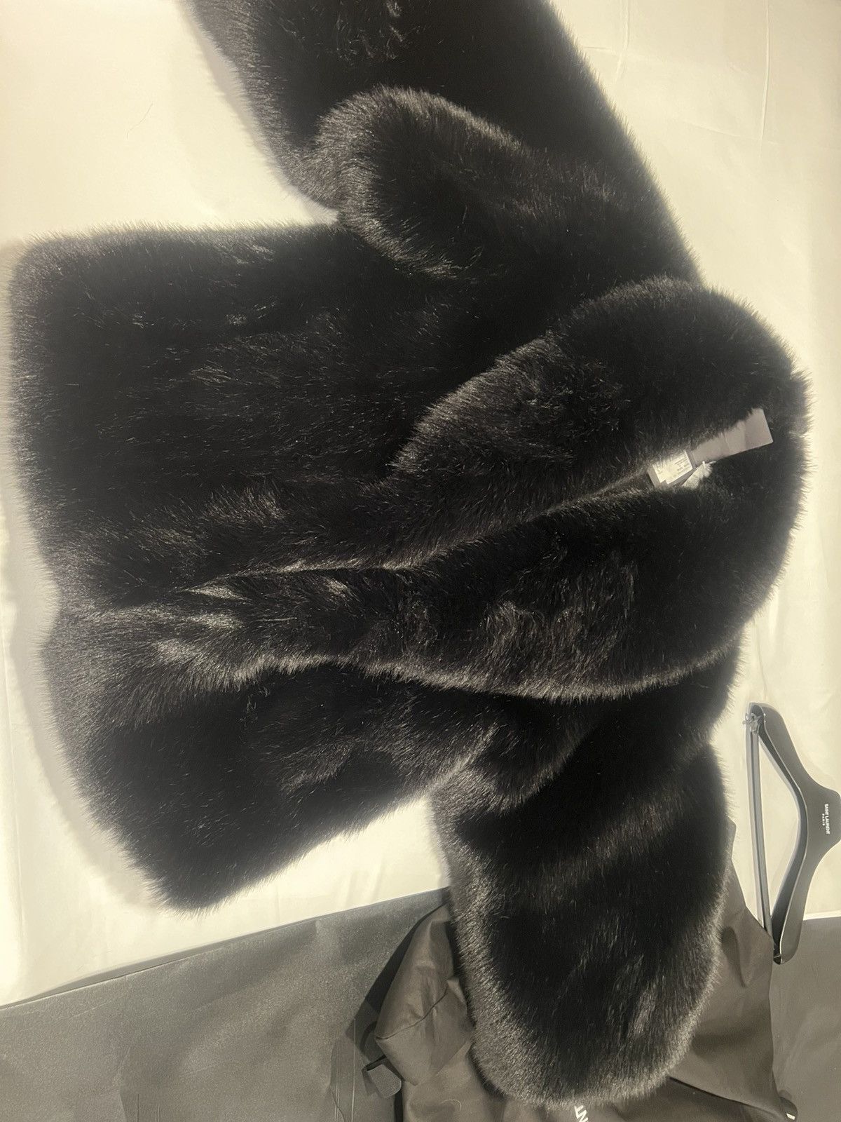 Saint Laurent Paris Saint Laurent men’s faux fur oversized coat. 46/S-XL. $8700 Size US S / EU 44-46 / 1 - 7 Thumbnail