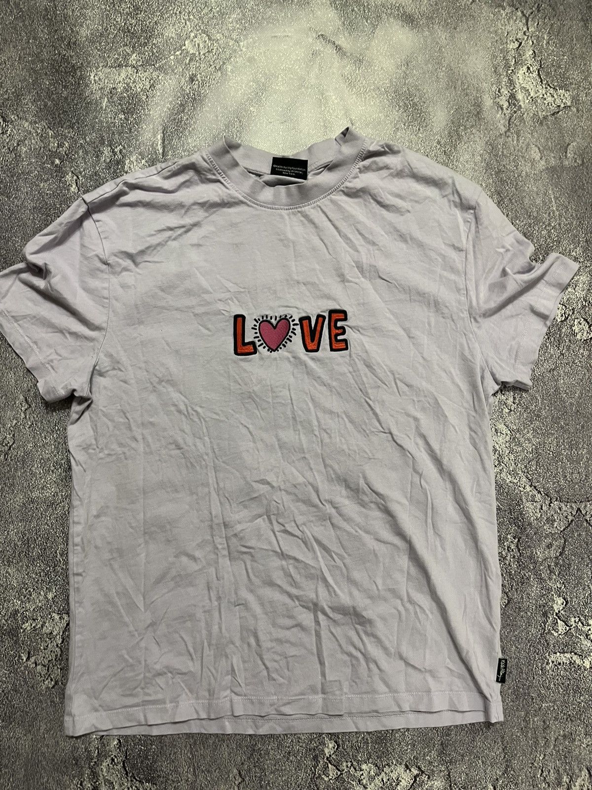 Keith Haring × Vintage vintage keith haring “LOVE” tee Size US M / EU 48-50 / 2 - 2 Thumbnail