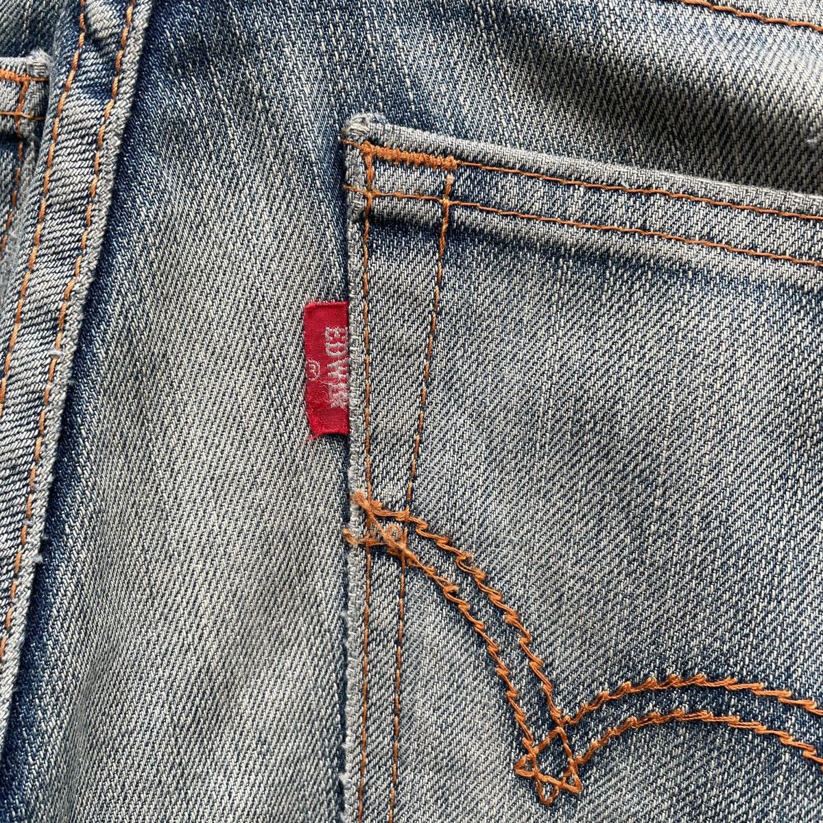 Edwin Vintage Edwin Made In Japan Rusty Faded Jeans Pants Denim Size US 30 / EU 46 - 10 Thumbnail